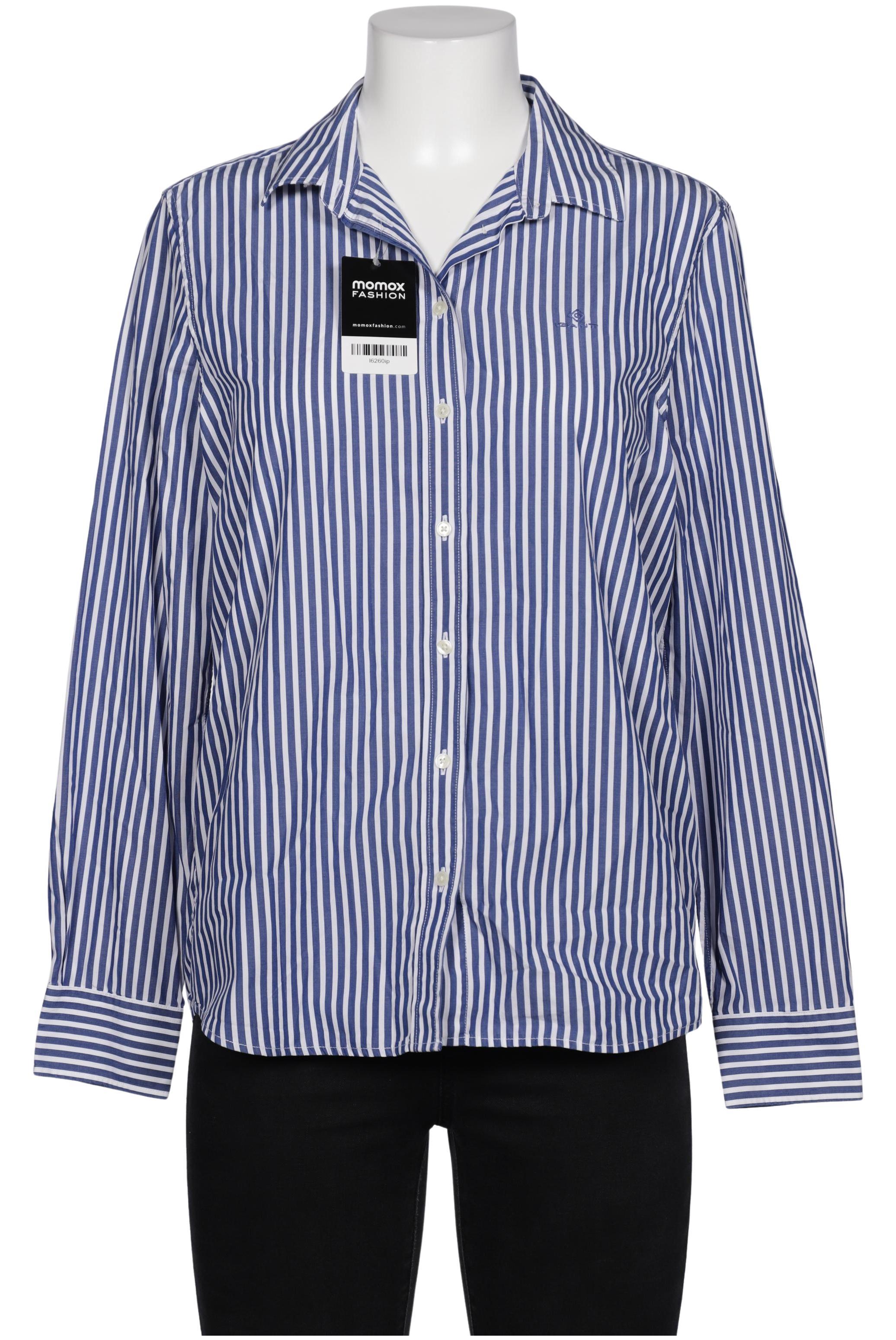 

Gant Damen Bluse, blau, Gr. 40
