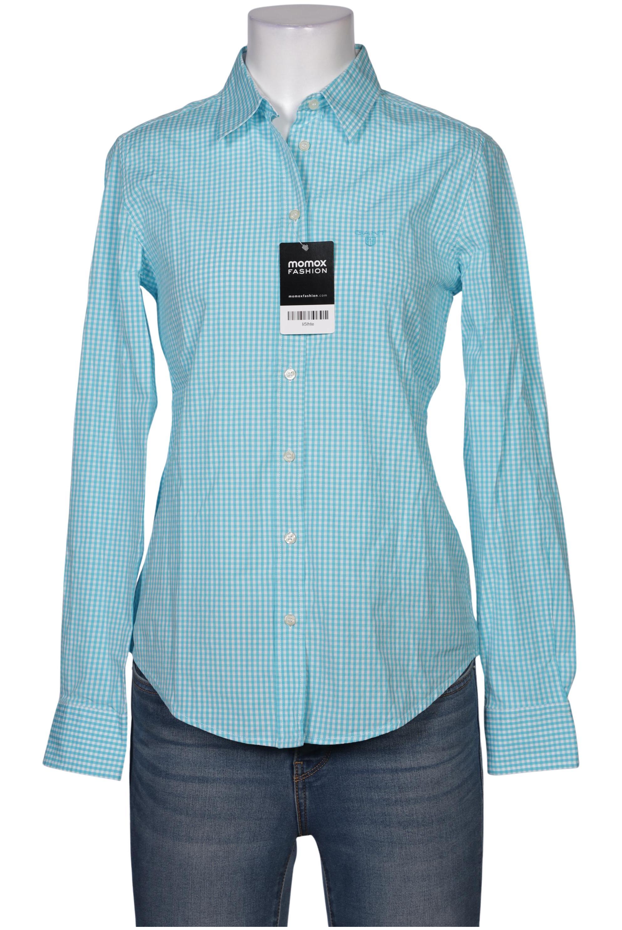 

Gant Damen Bluse, blau, Gr. 36