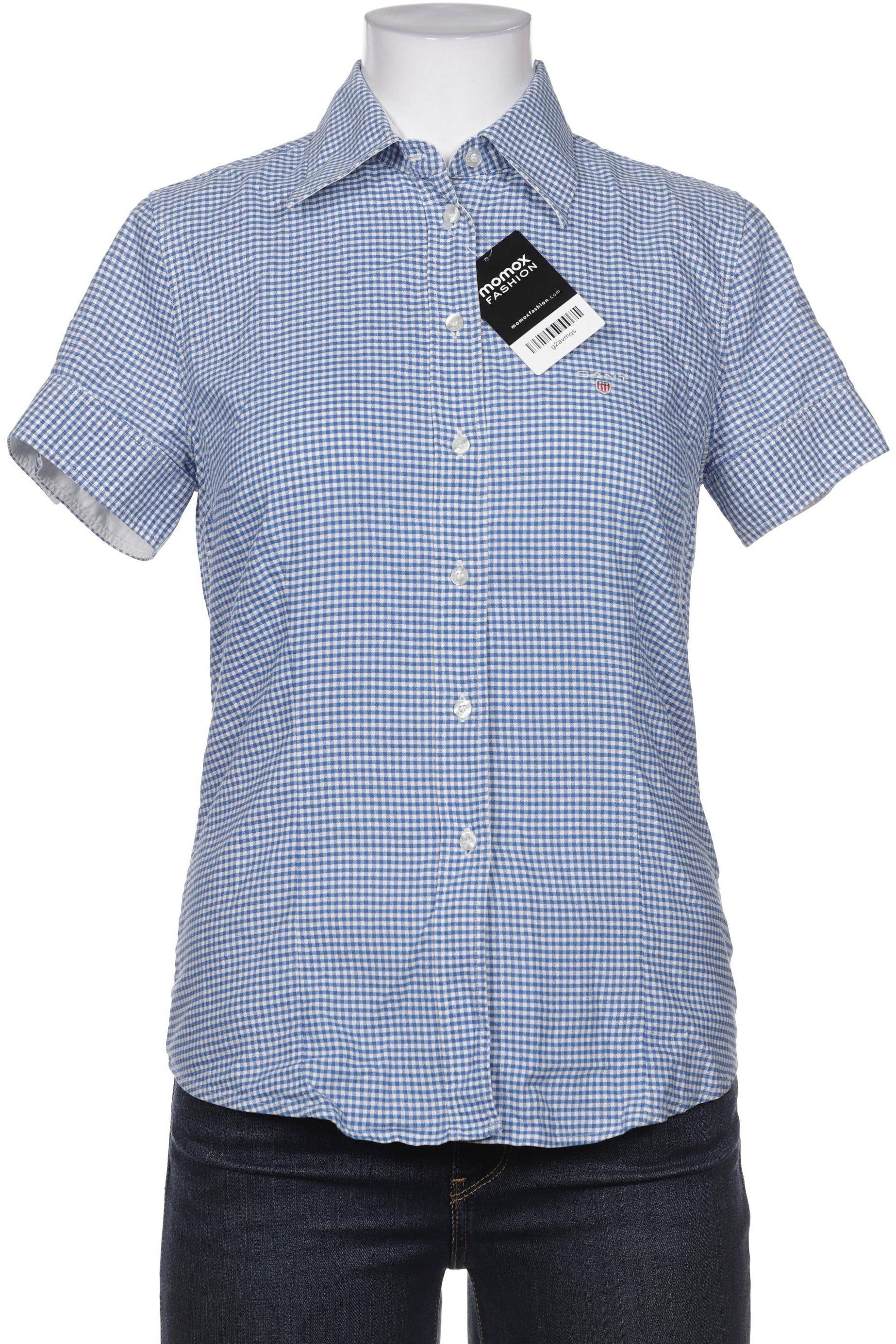 

Gant Damen Bluse, blau, Gr. 38