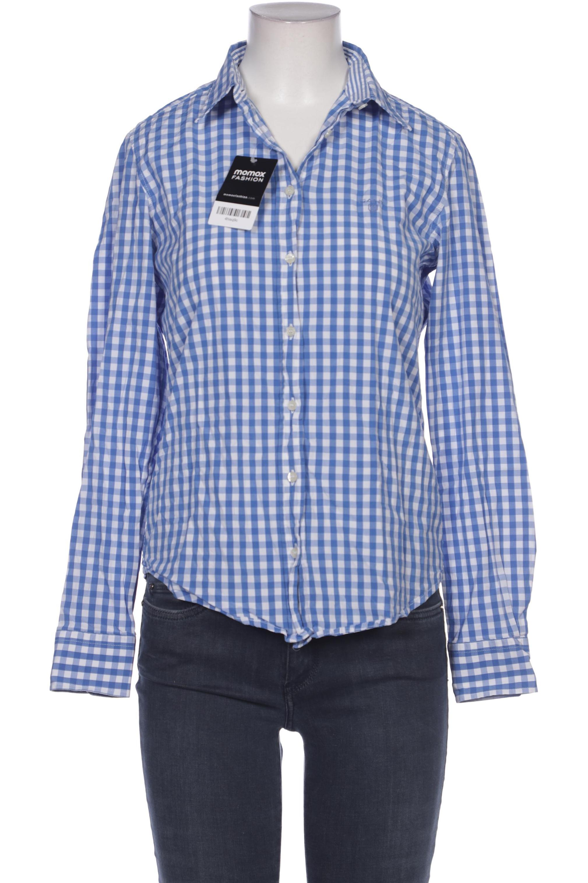 

Gant Damen Bluse, blau, Gr. 38