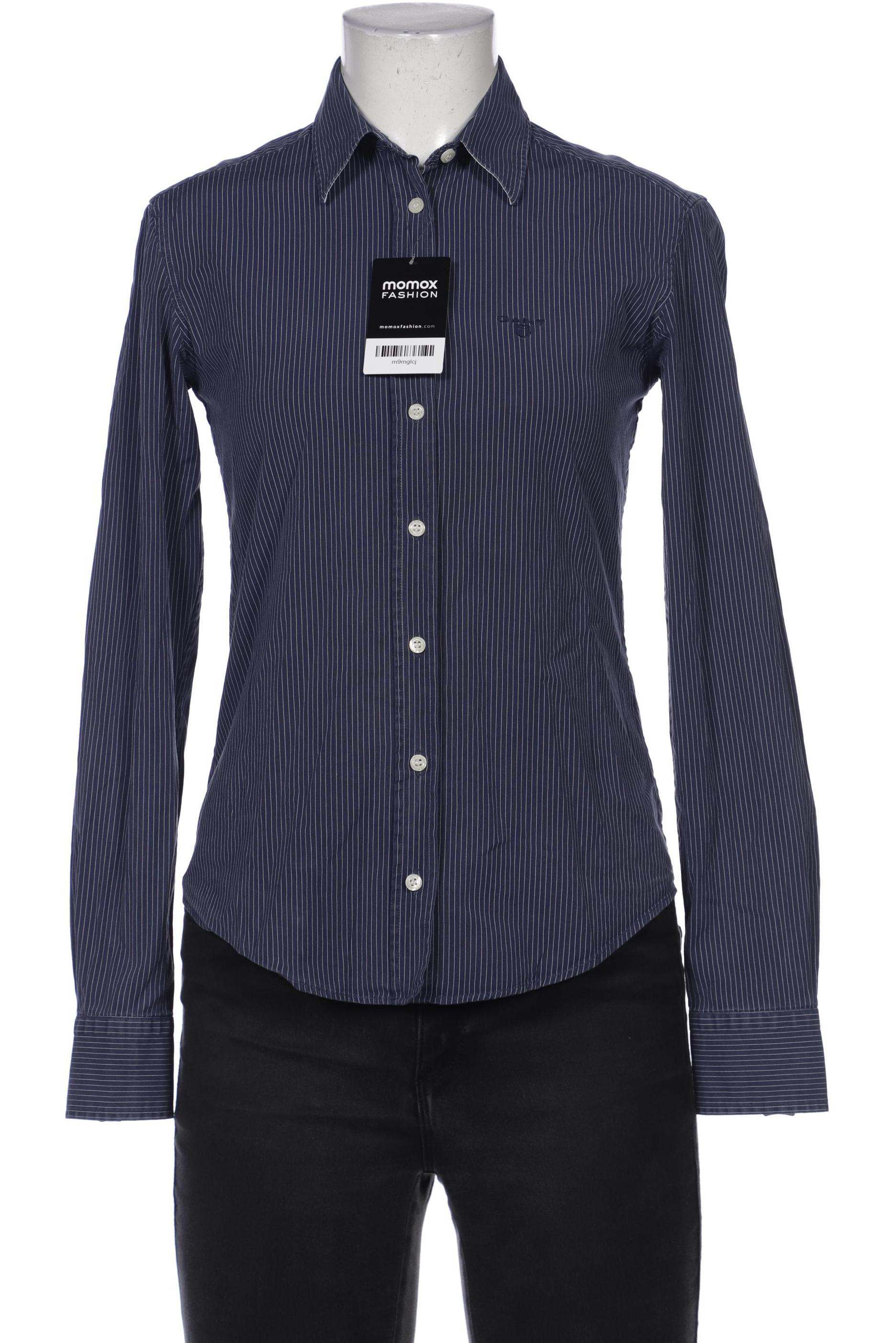 

Gant Damen Bluse, marineblau, Gr. 34