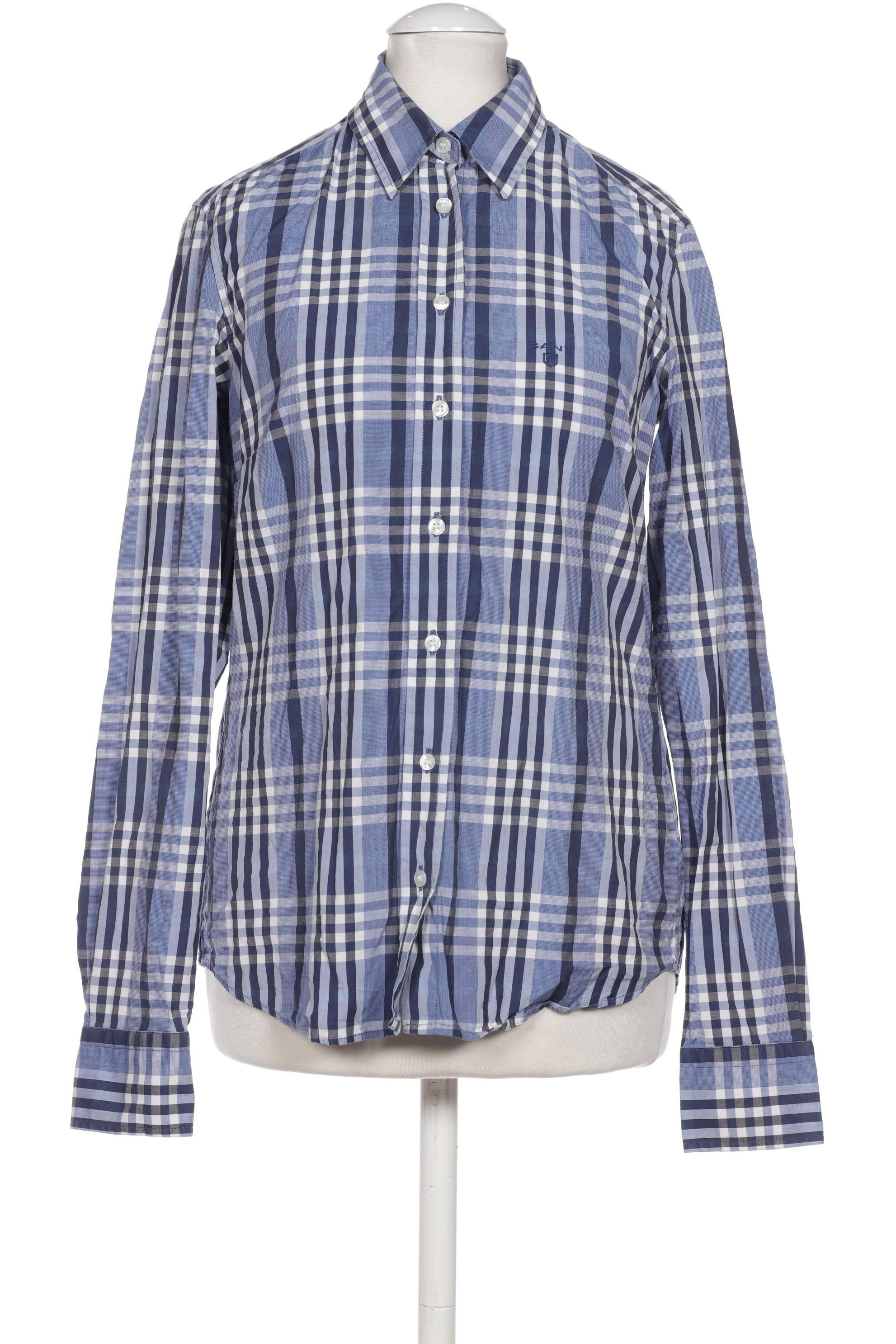 

Gant Damen Bluse, blau, Gr. 36