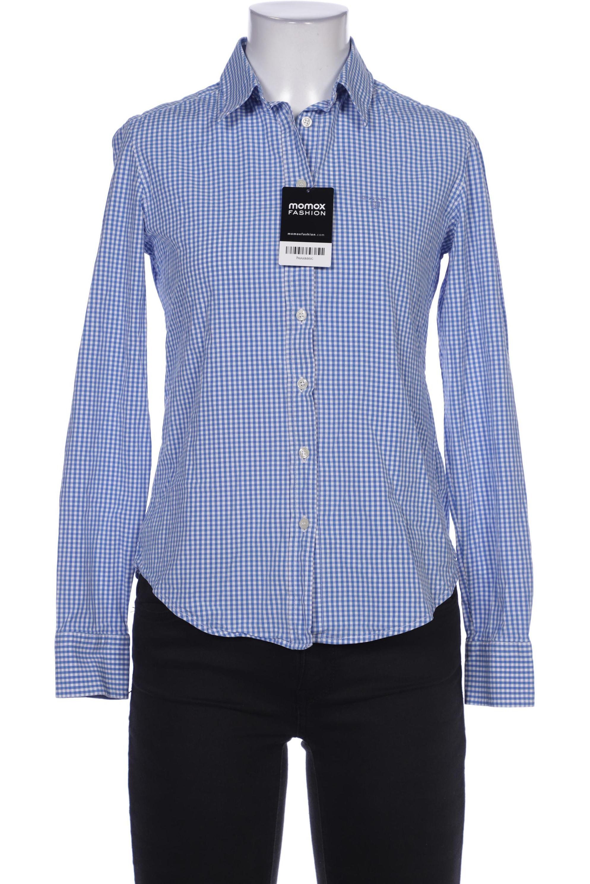 

Gant Damen Bluse, blau, Gr. 36