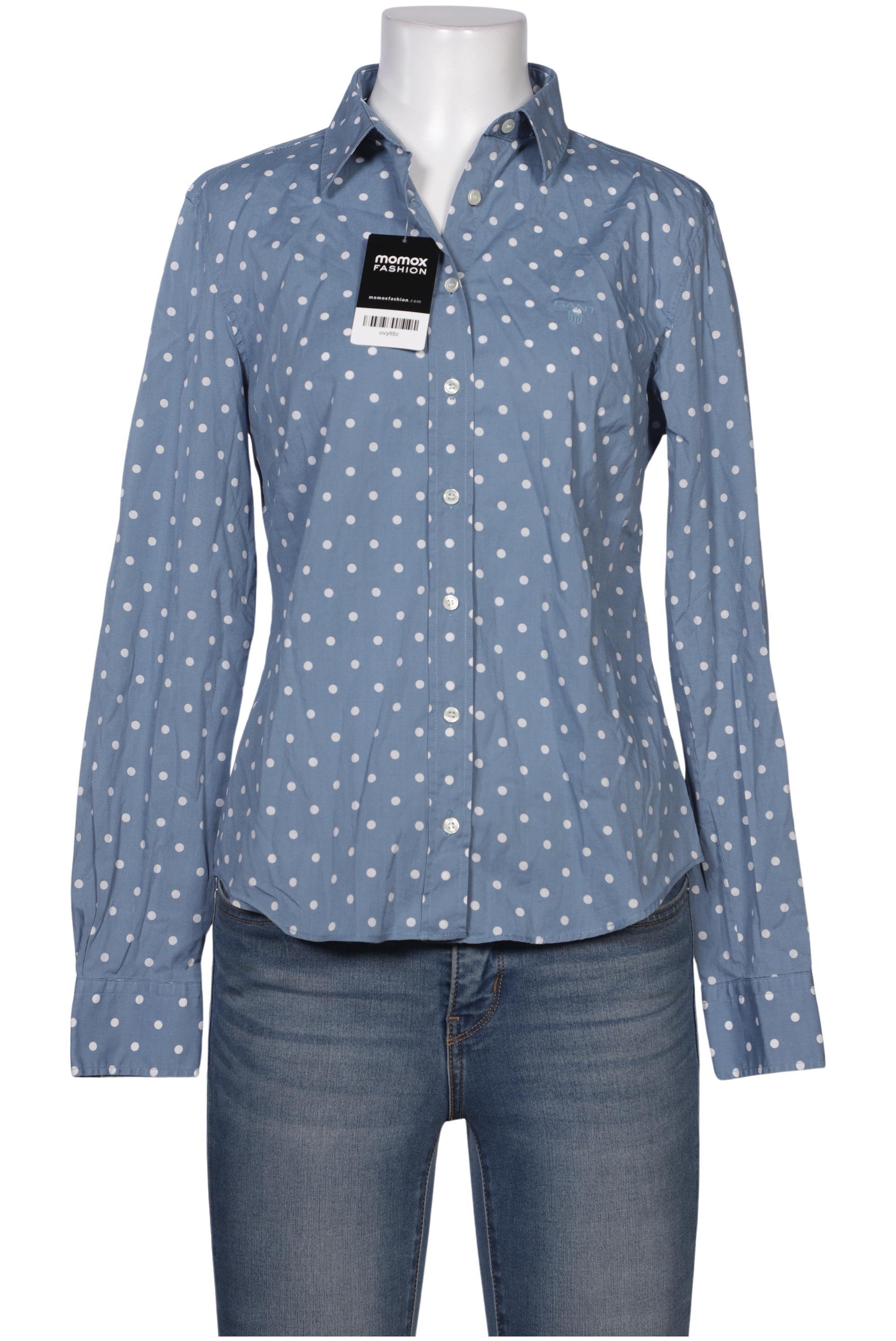 

Gant Damen Bluse, blau, Gr. 38