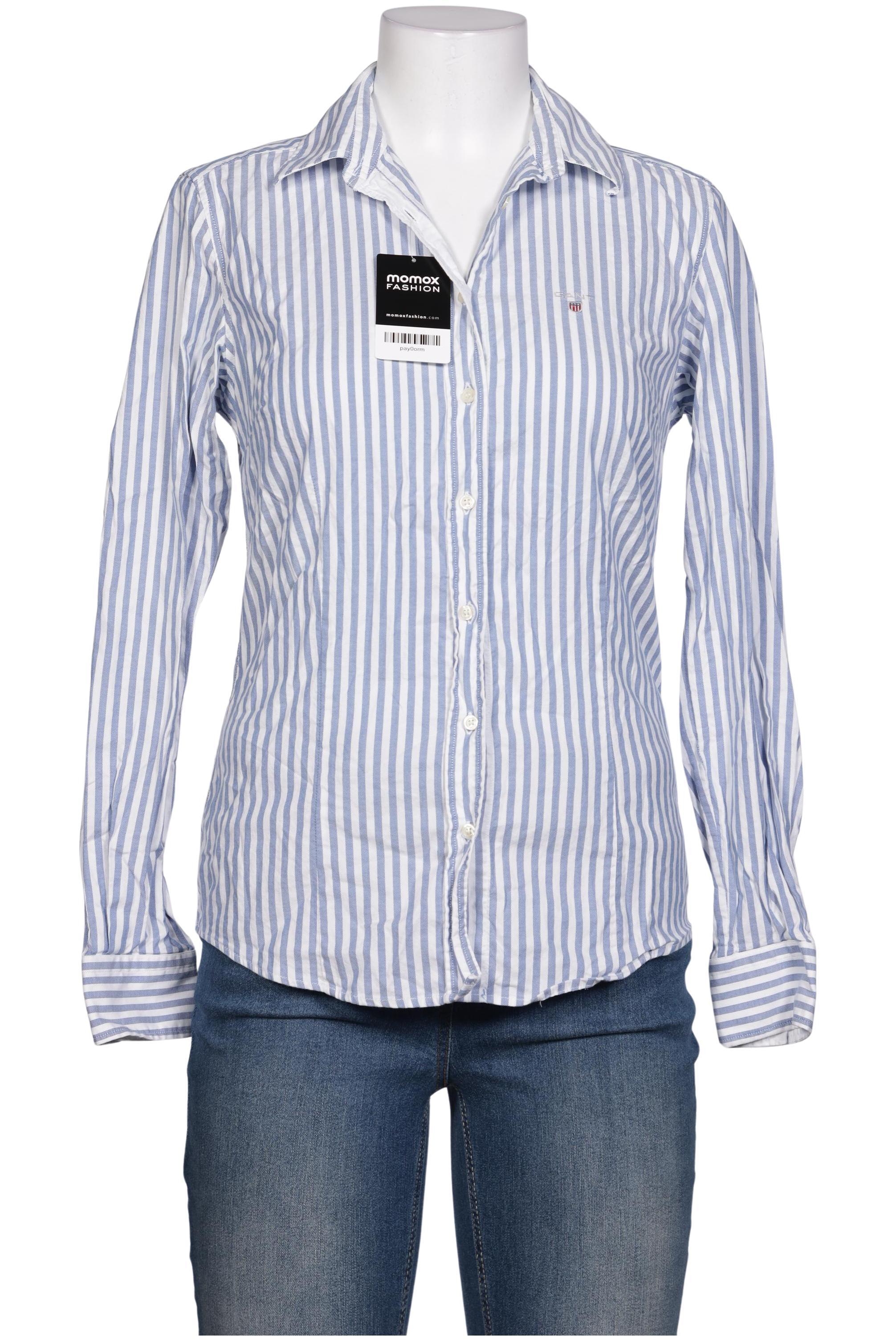 

Gant Damen Bluse, blau, Gr. 38