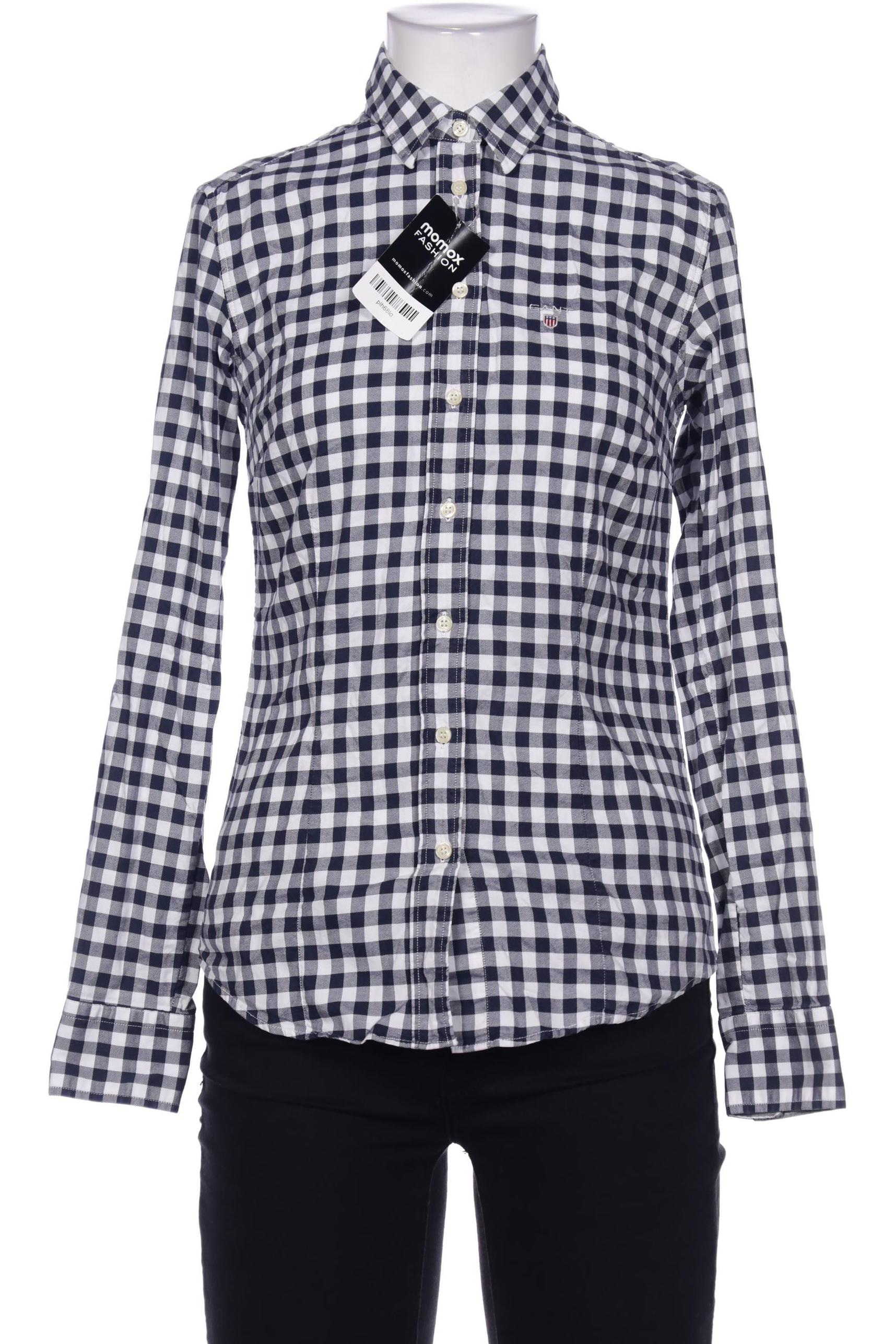 

Gant Damen Bluse, marineblau, Gr. 34