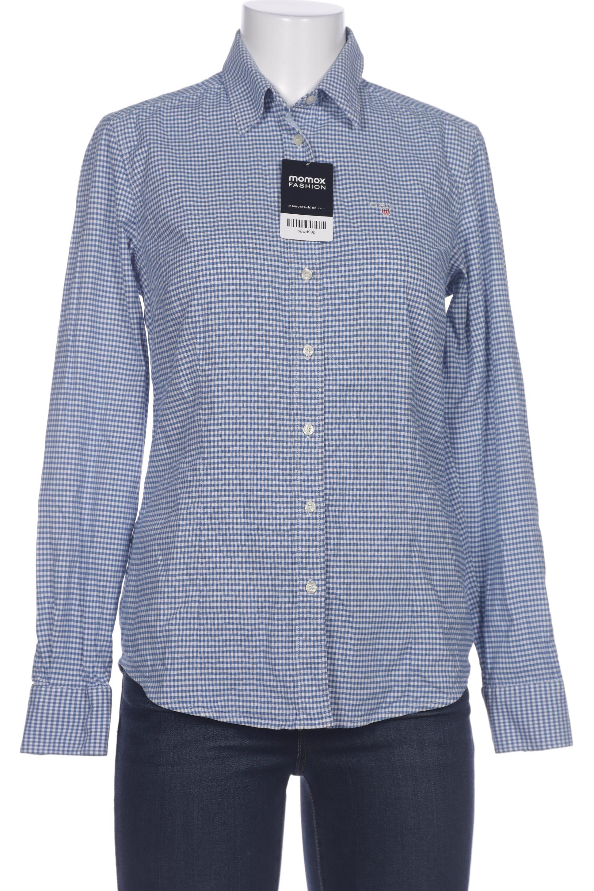 

Gant Damen Bluse, blau, Gr. 40