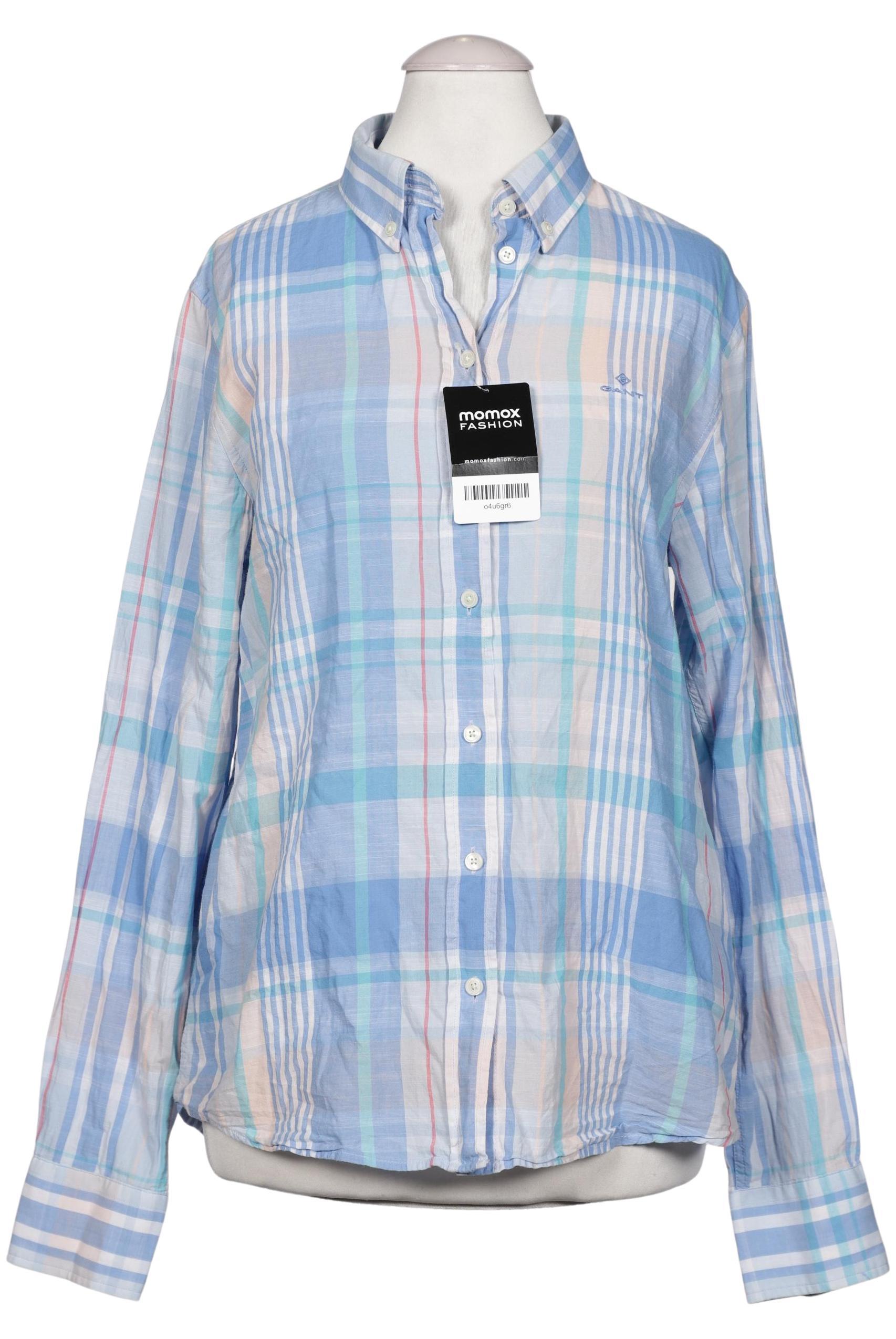 

Gant Damen Bluse, blau, Gr. 36