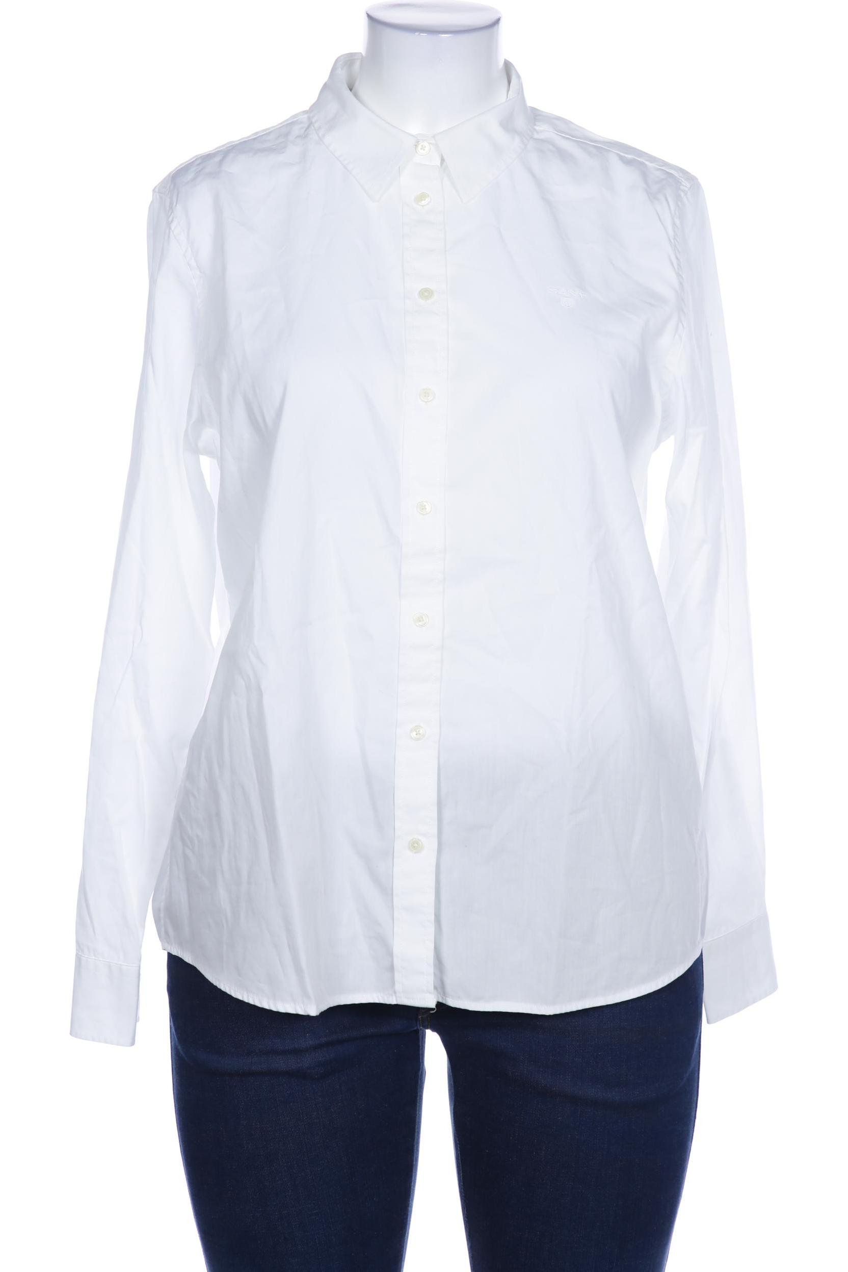 

Gant Damen Bluse, weiß, Gr. 44