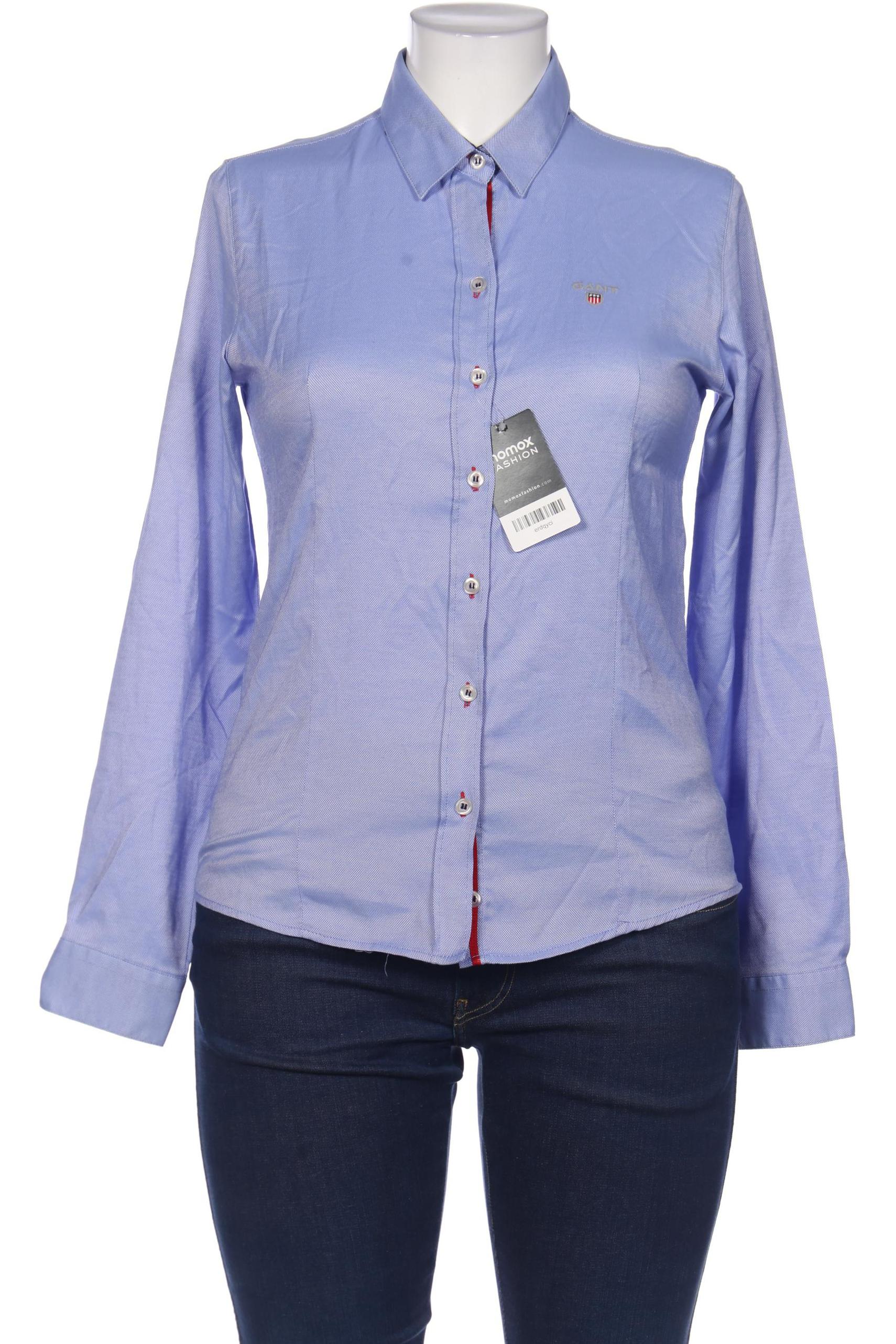 

Gant Damen Bluse, blau, Gr. 42
