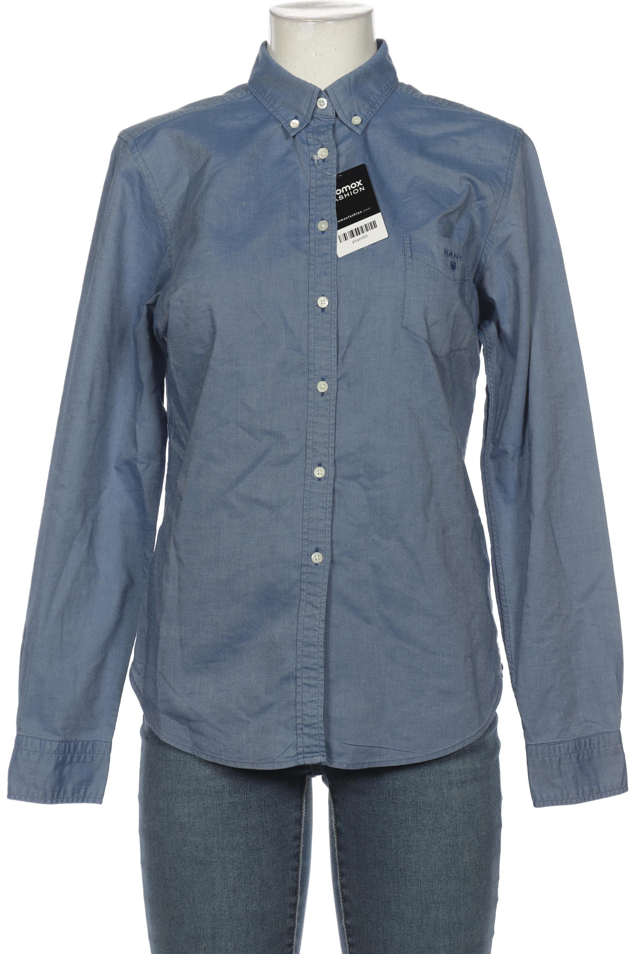 

Gant Damen Bluse, blau, Gr. 40