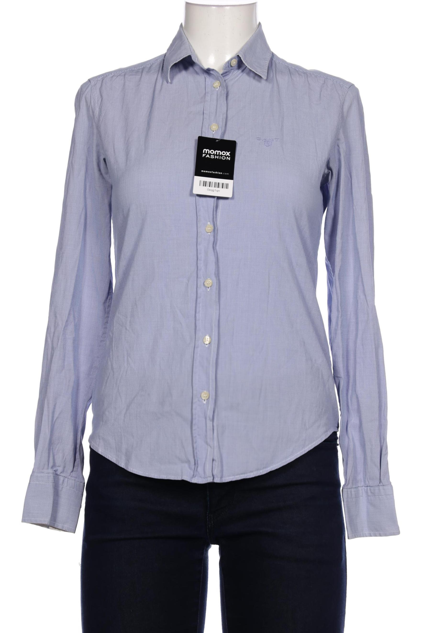 

Gant Damen Bluse, blau, Gr. 36