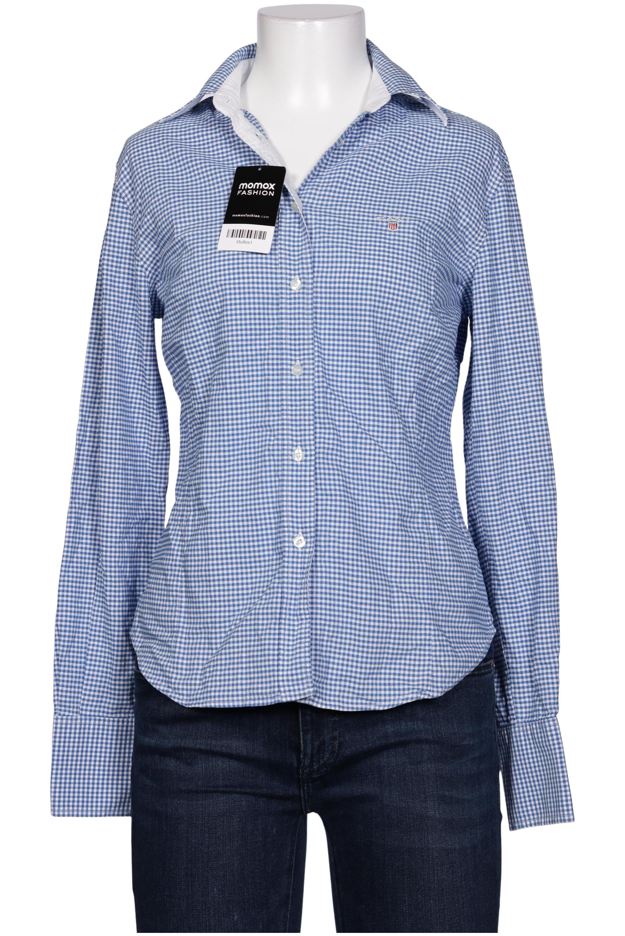

Gant Damen Bluse, blau, Gr. 36