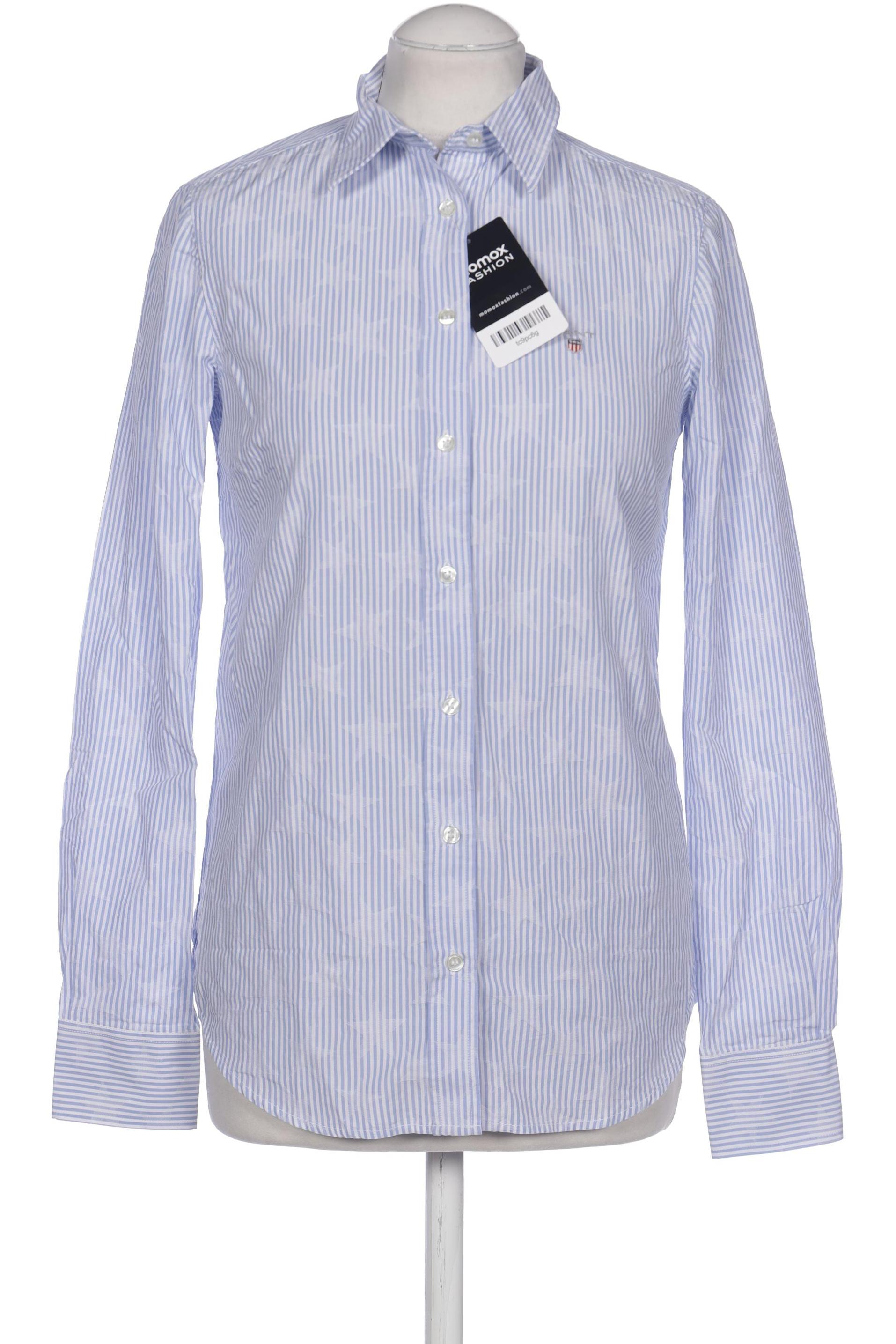 

Gant Damen Bluse, blau, Gr. 34