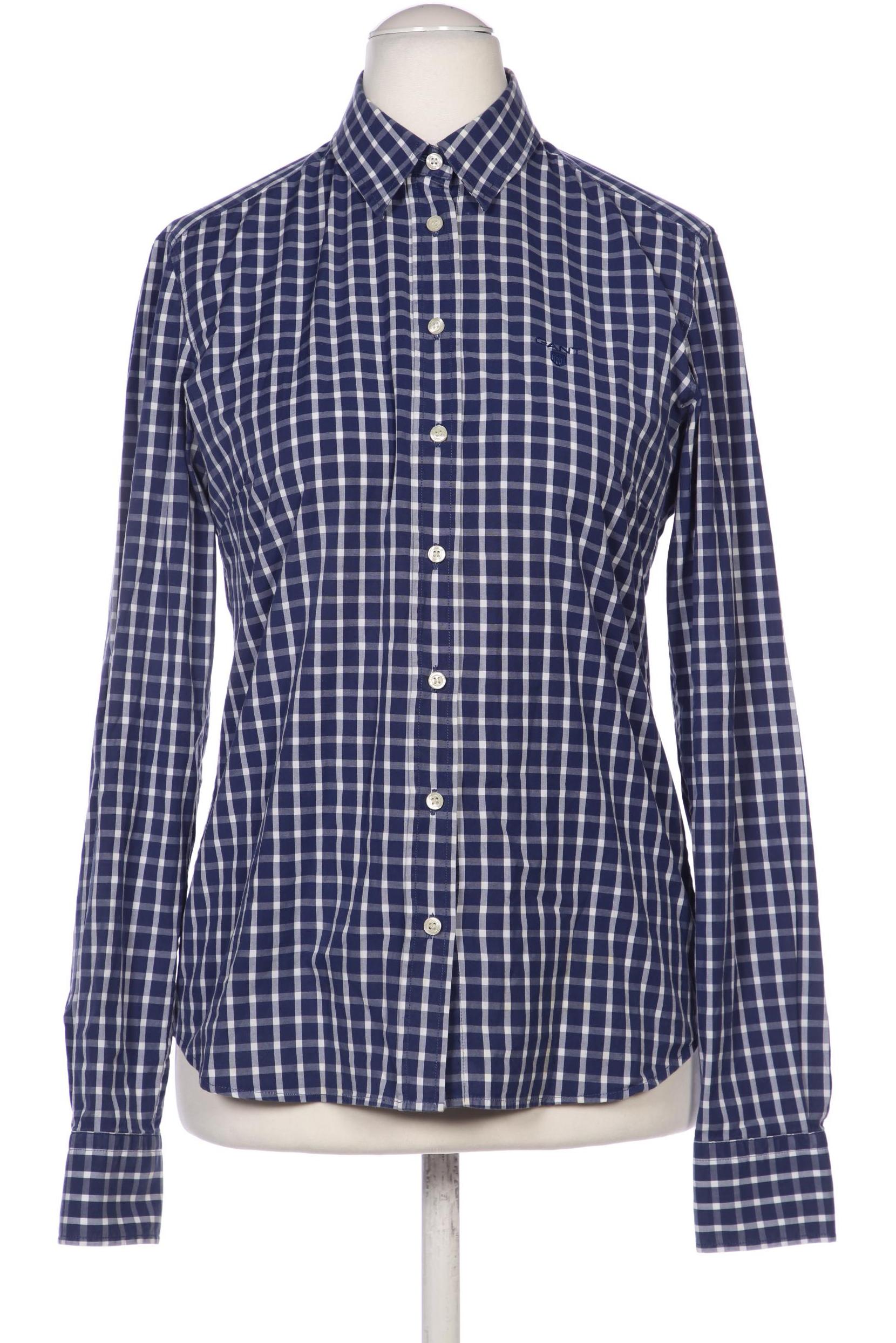 

Gant Damen Bluse, blau, Gr. 38