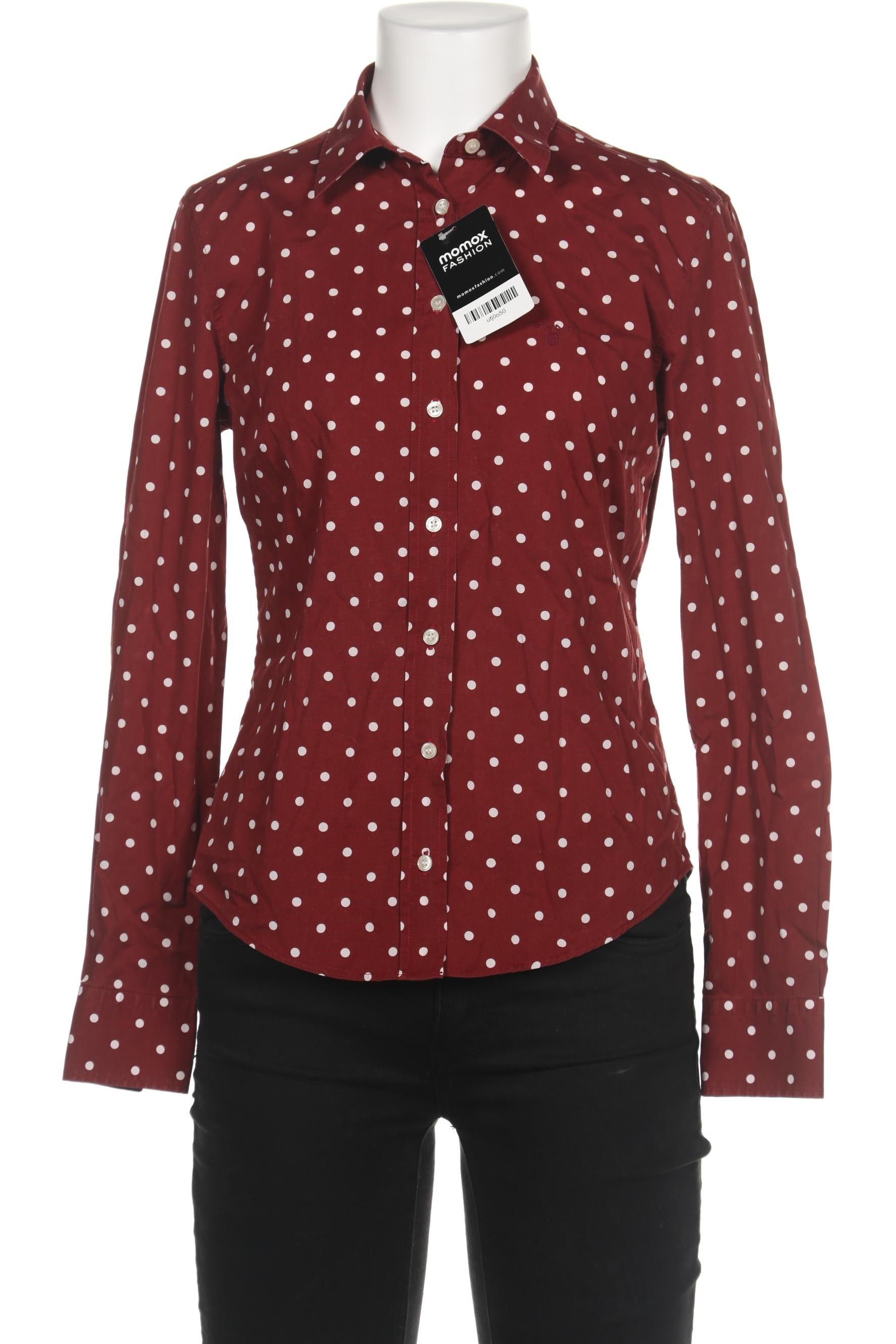 

Gant Damen Bluse, bordeaux, Gr. 36