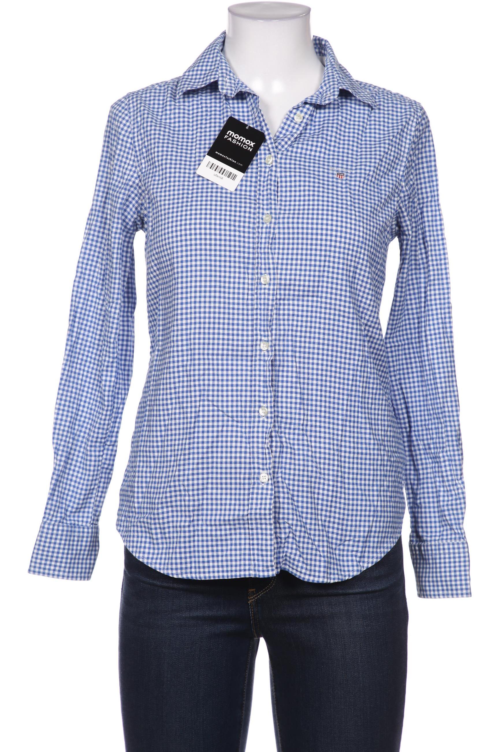 

Gant Damen Bluse, blau, Gr. 38