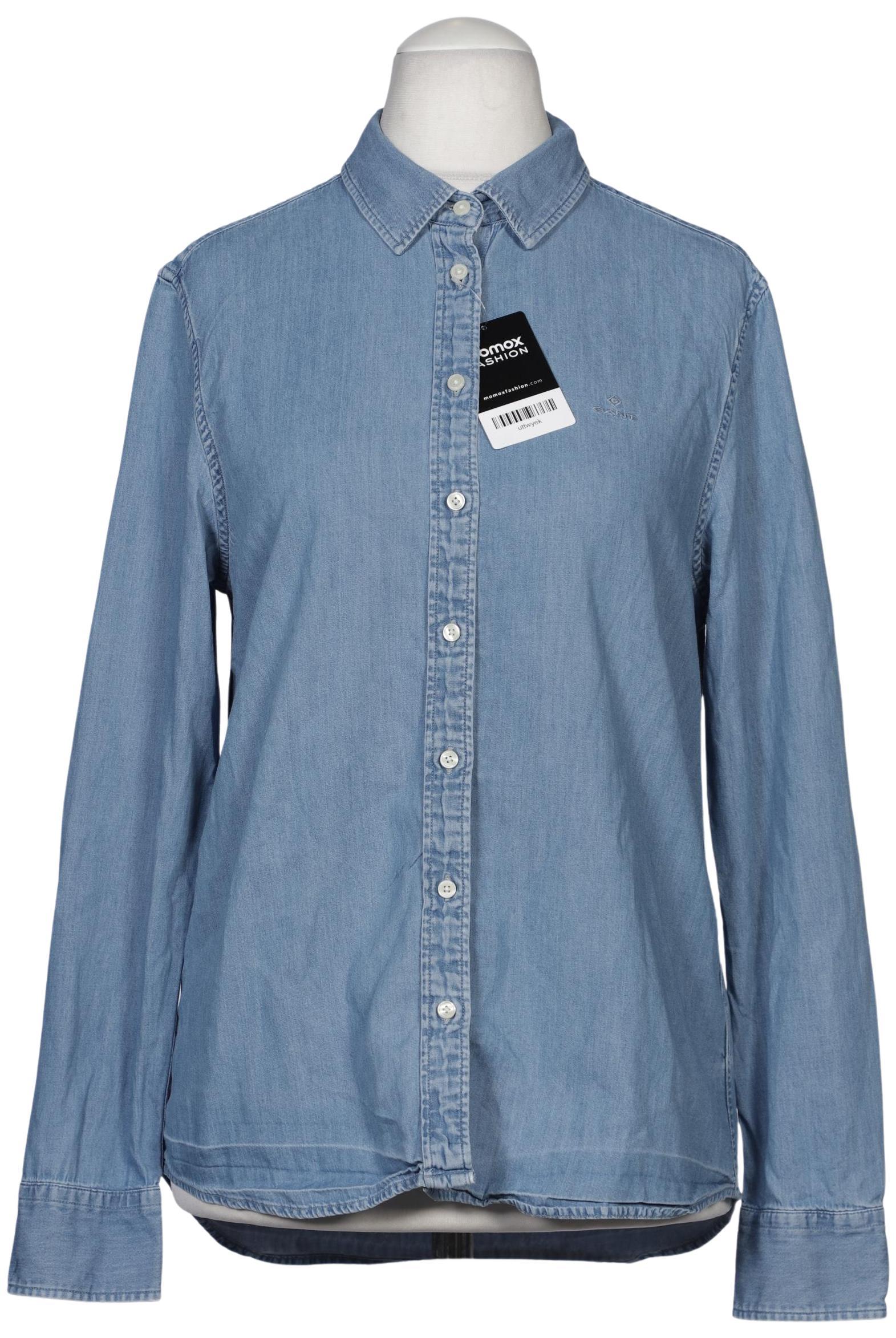 

Gant Damen Bluse, hellblau, Gr. 38