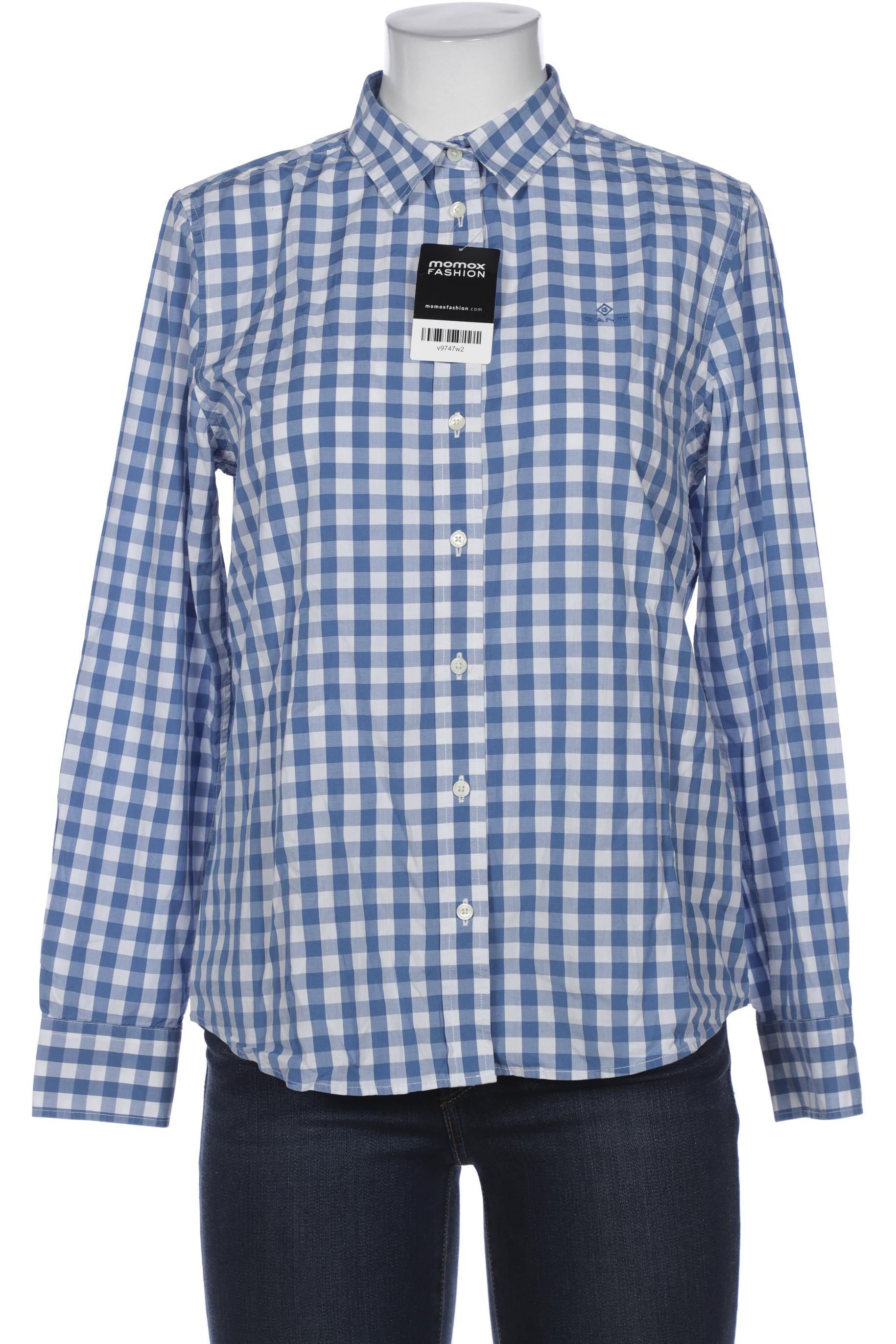 

Gant Damen Bluse, blau, Gr. 38