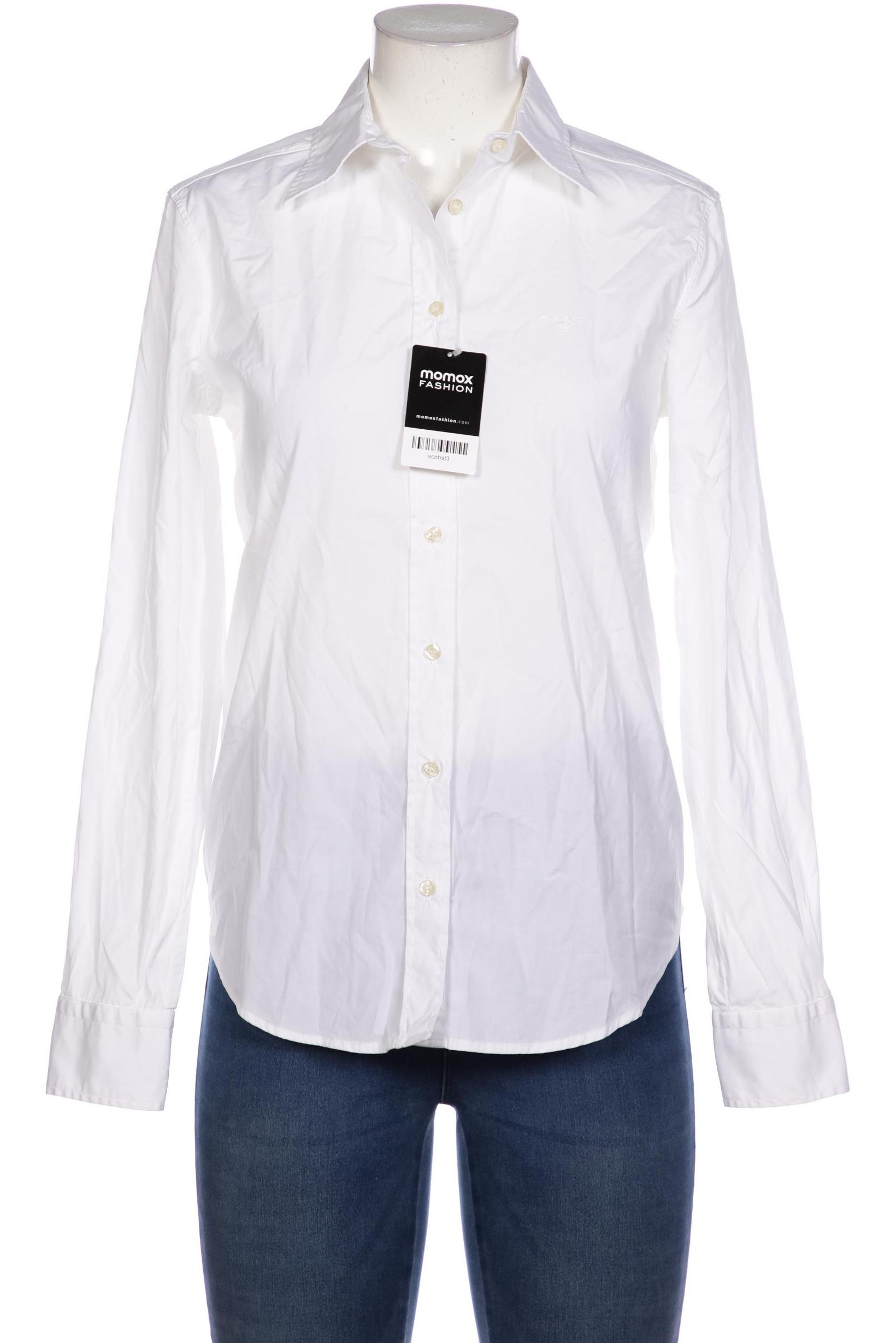 

Gant Damen Bluse, weiß, Gr. 38