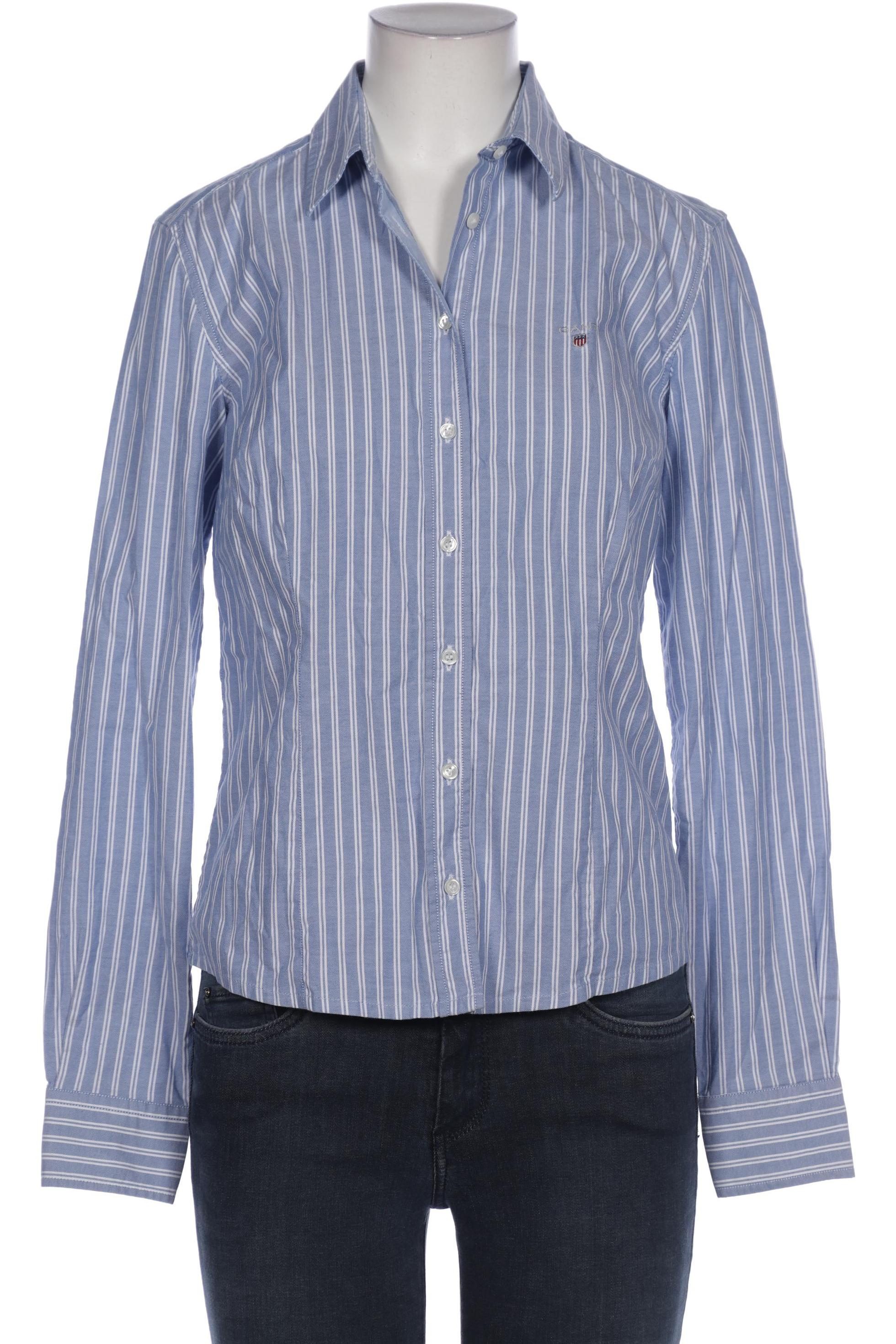 

Gant Damen Bluse, blau, Gr. 38