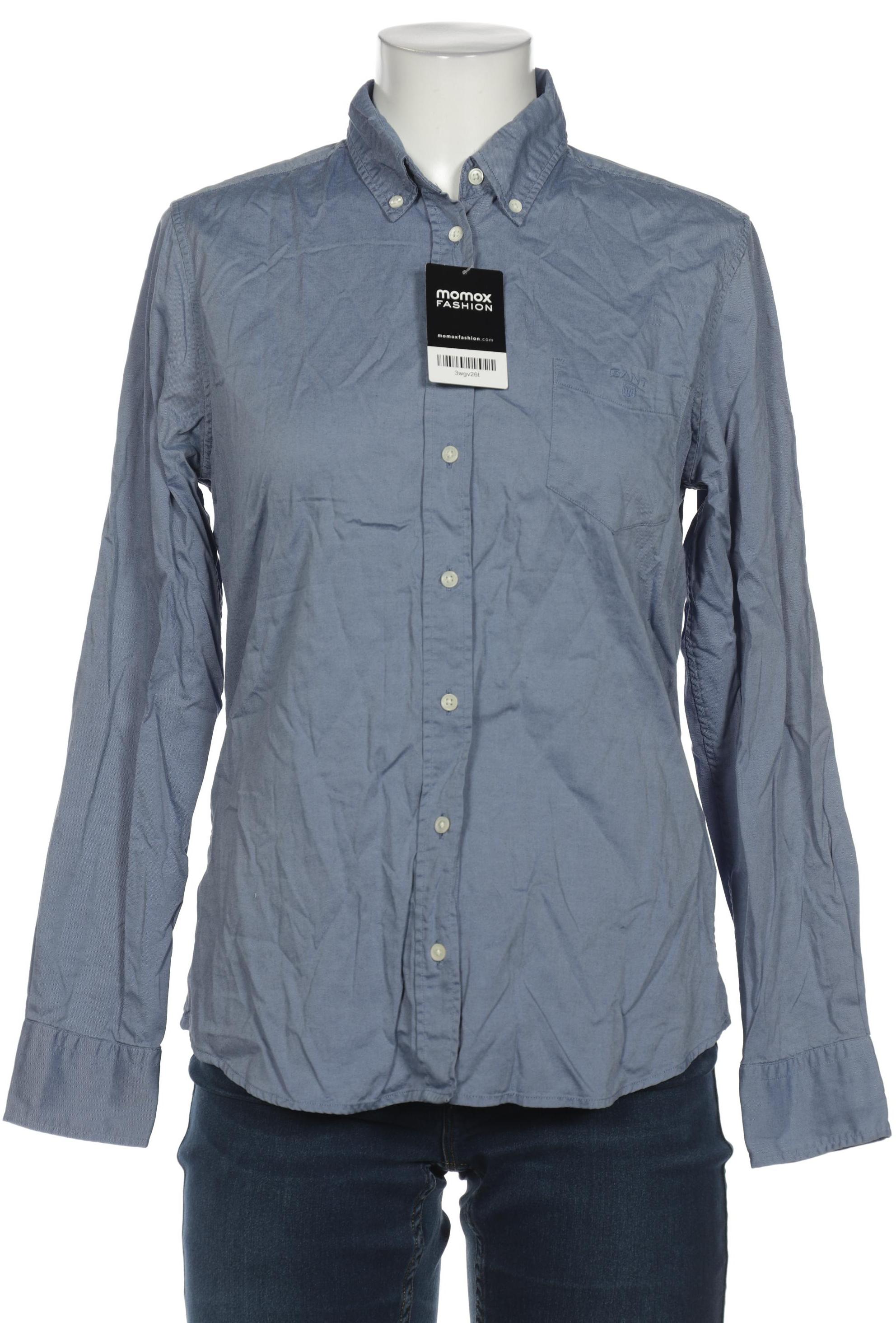 

Gant Damen Bluse, blau, Gr. 40