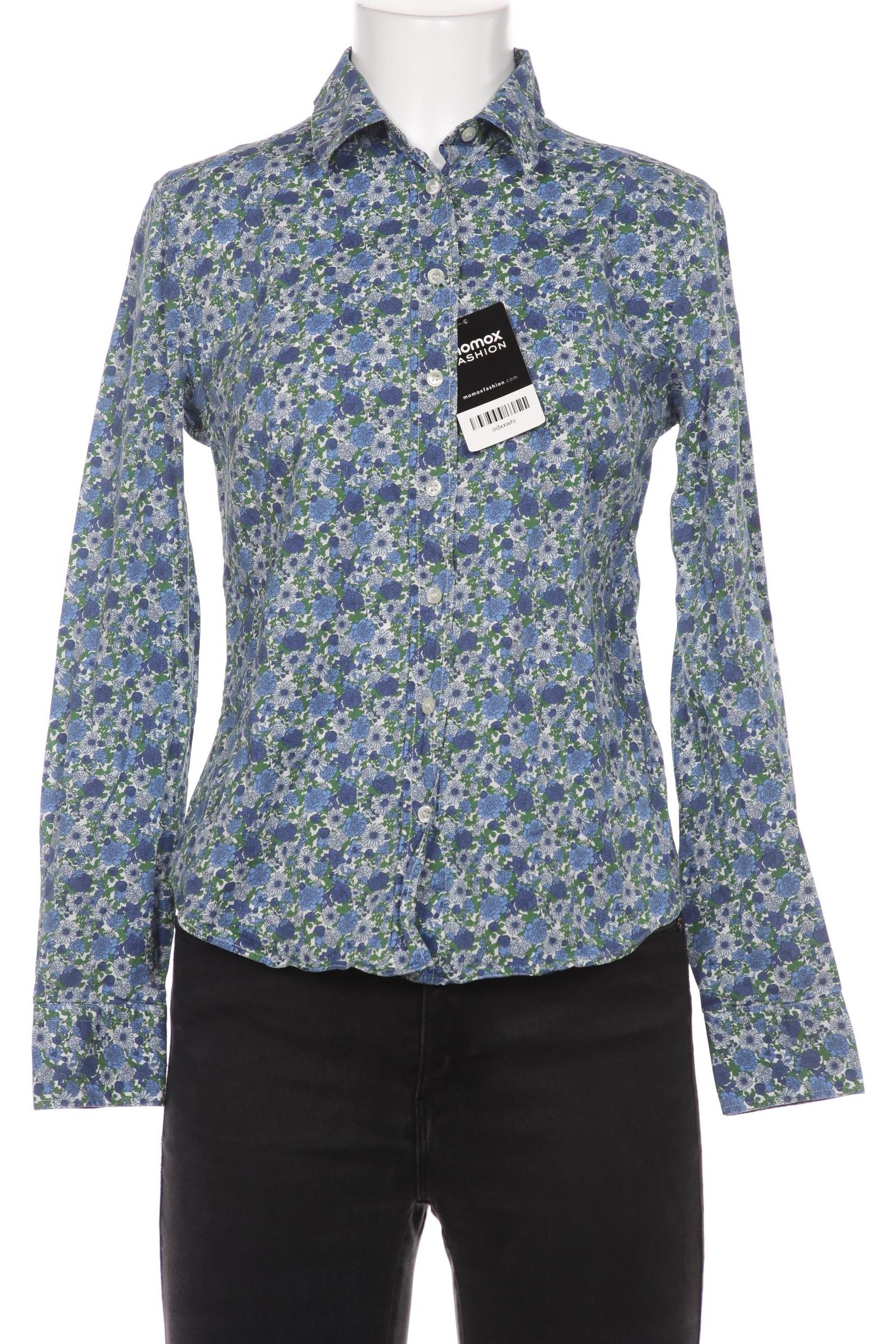 

Gant Damen Bluse, blau, Gr. 36