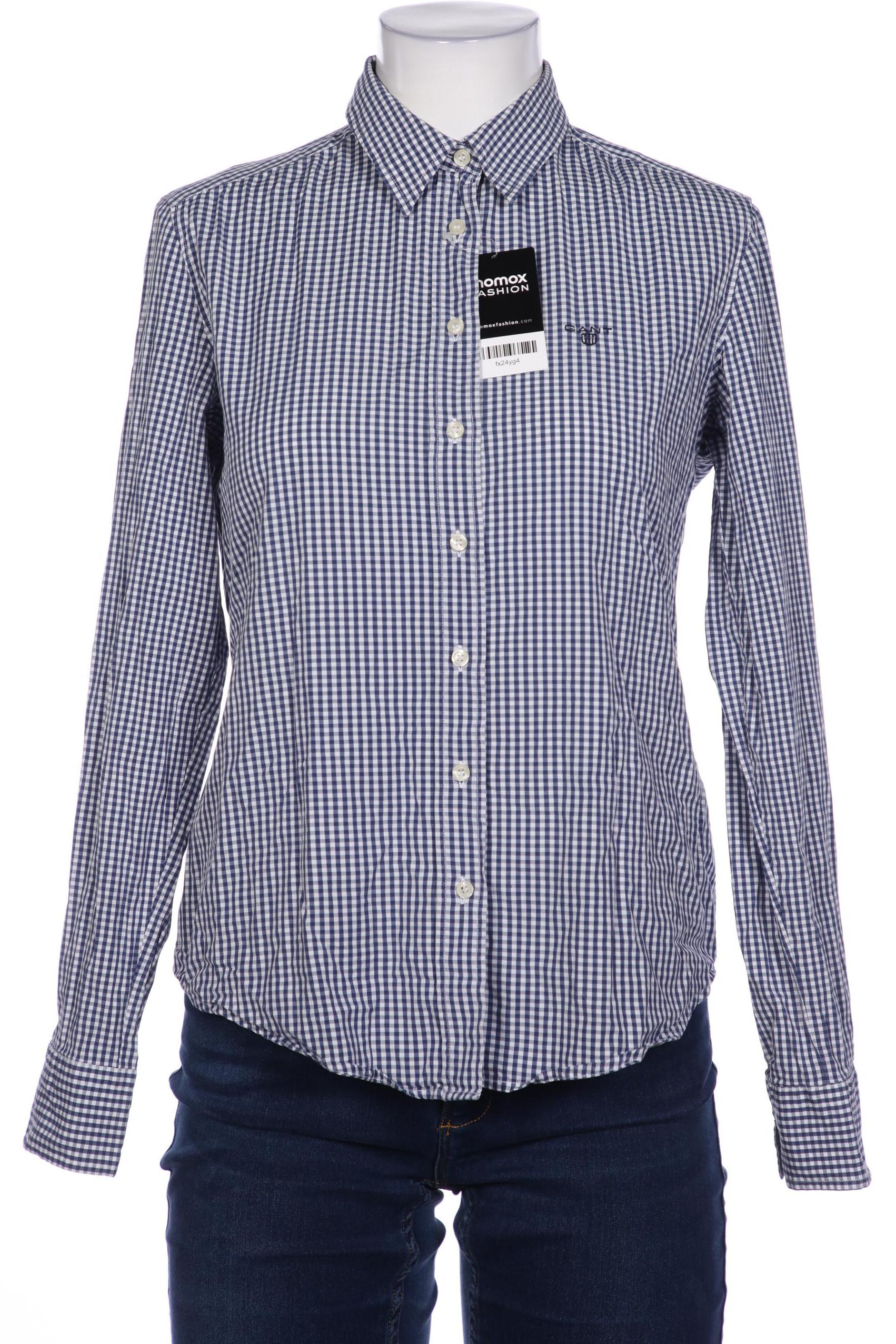 

Gant Damen Bluse, blau, Gr. 40