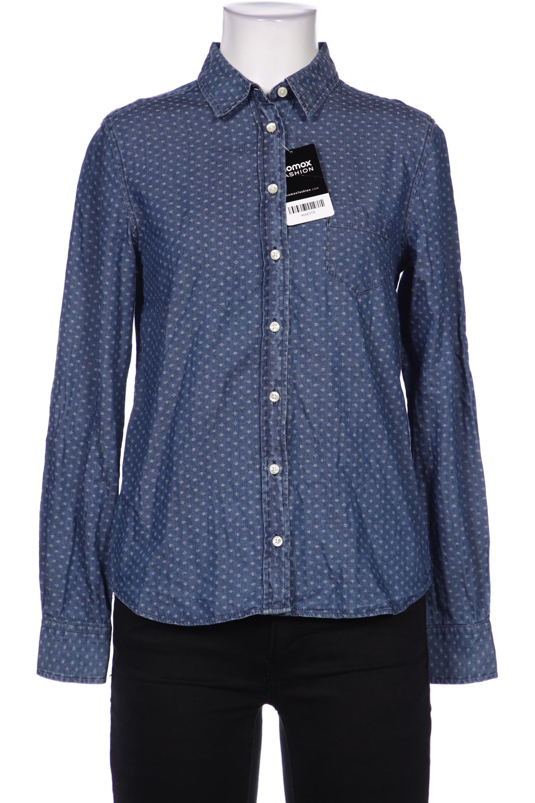 

Gant Damen Bluse, blau, Gr. 36