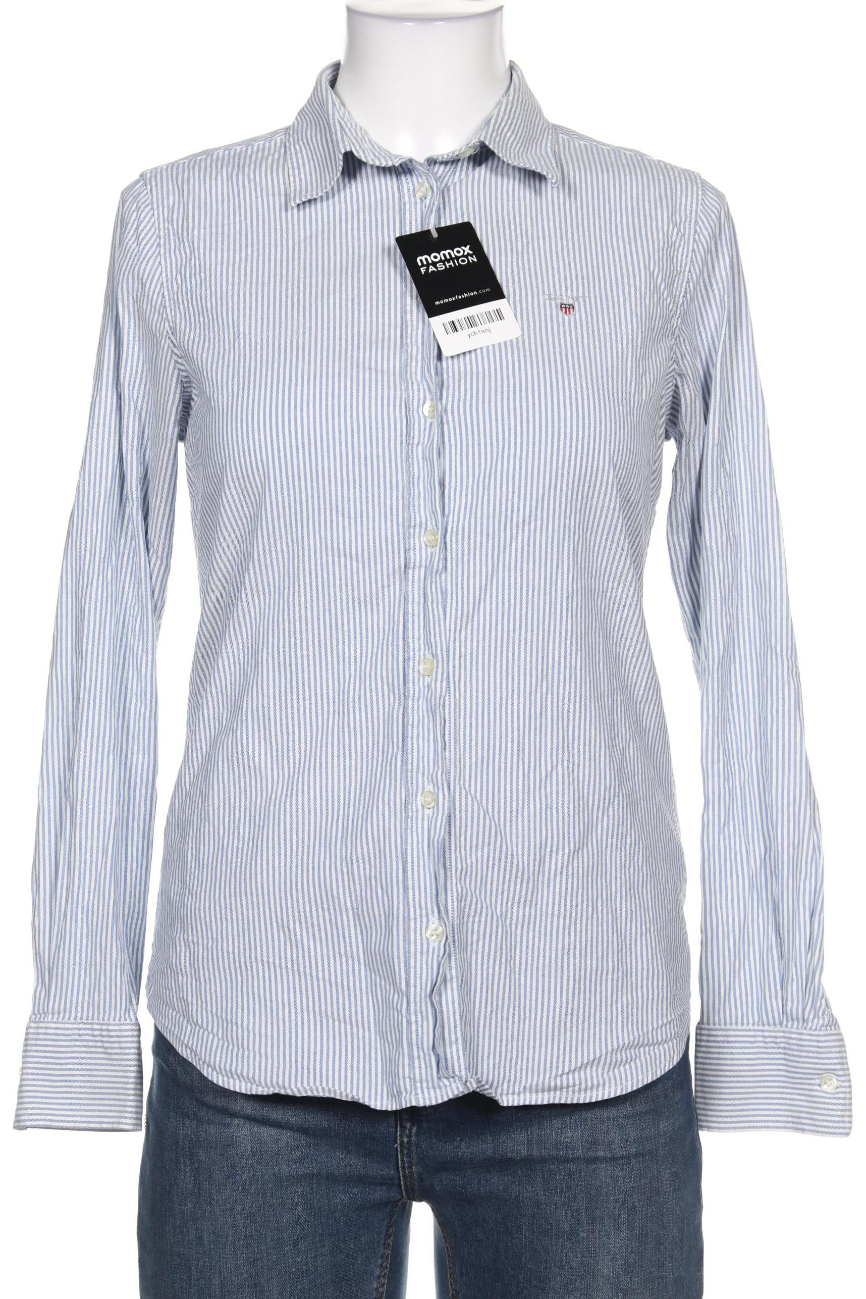

Gant Damen Bluse, blau, Gr. 38