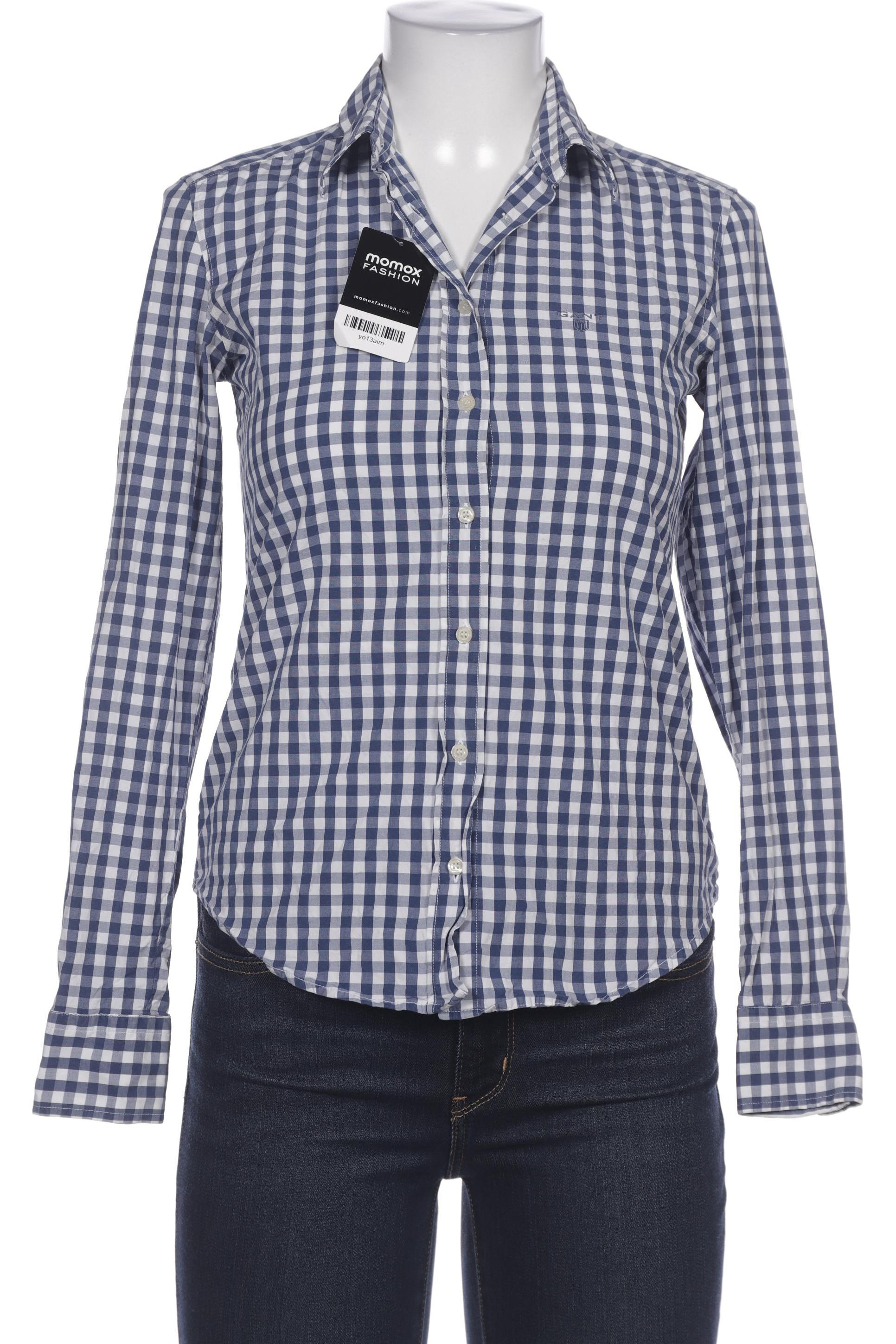 

Gant Damen Bluse, blau, Gr. 36