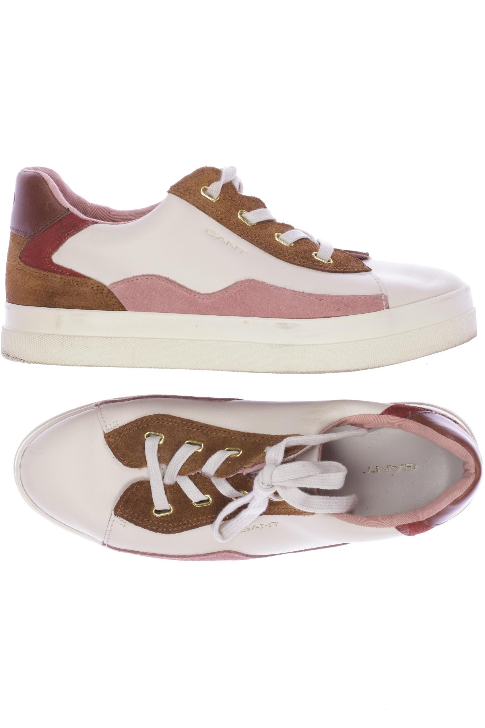 

Gant Damen Halbschuh, cremeweiß, Gr. 40