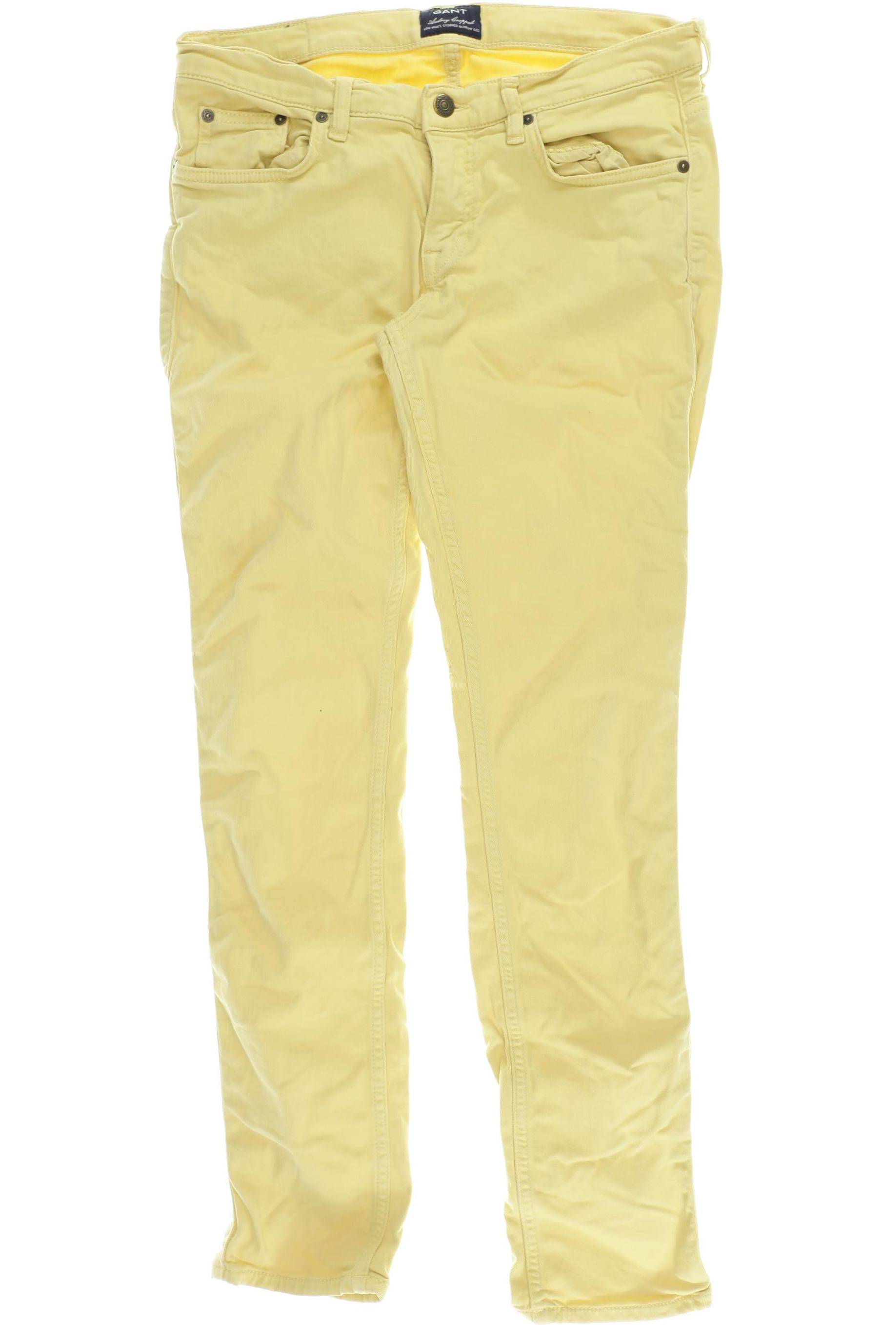 

Gant Damen Jeans, gelb, Gr. 30