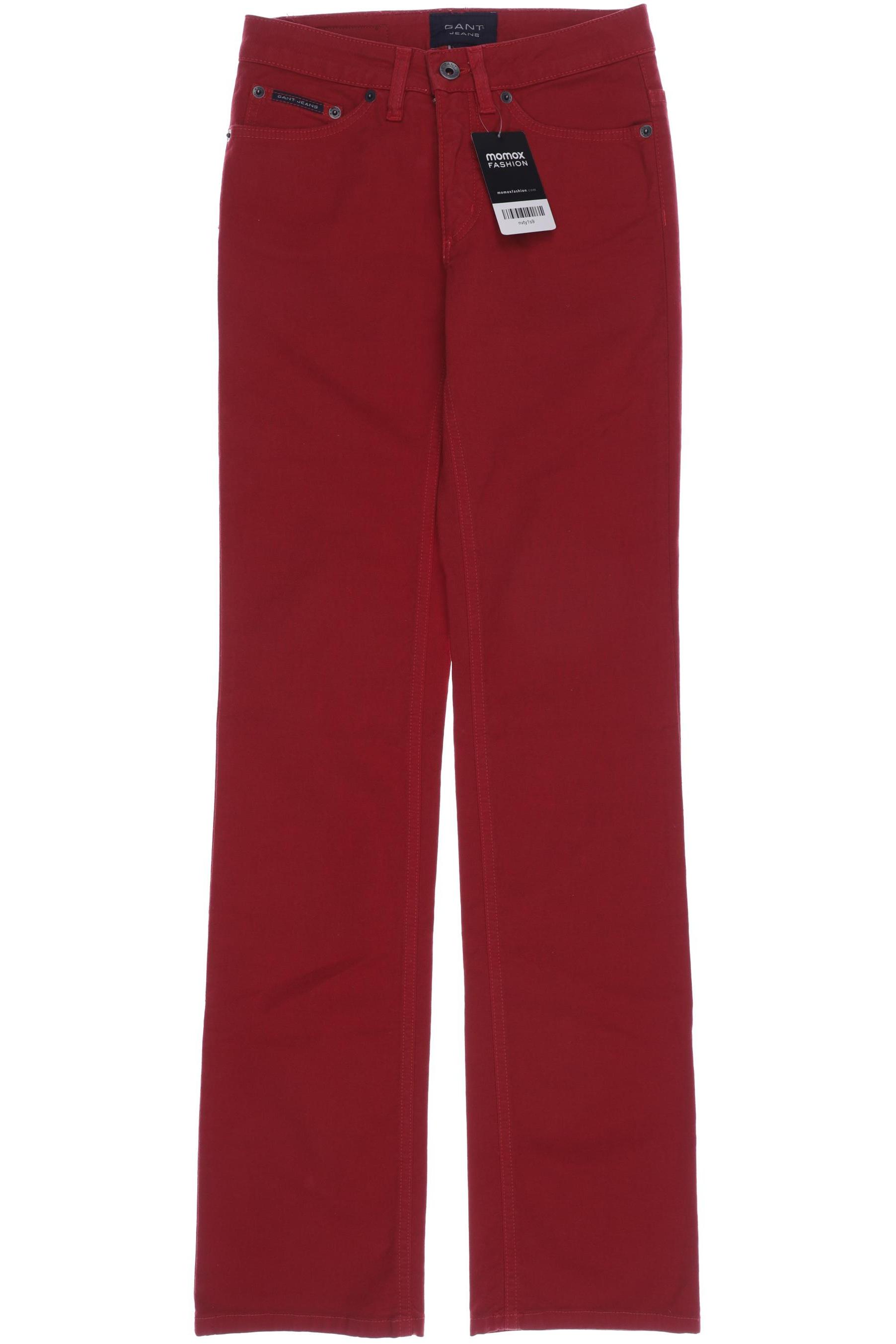 

Gant Damen Jeans, rot, Gr. 25