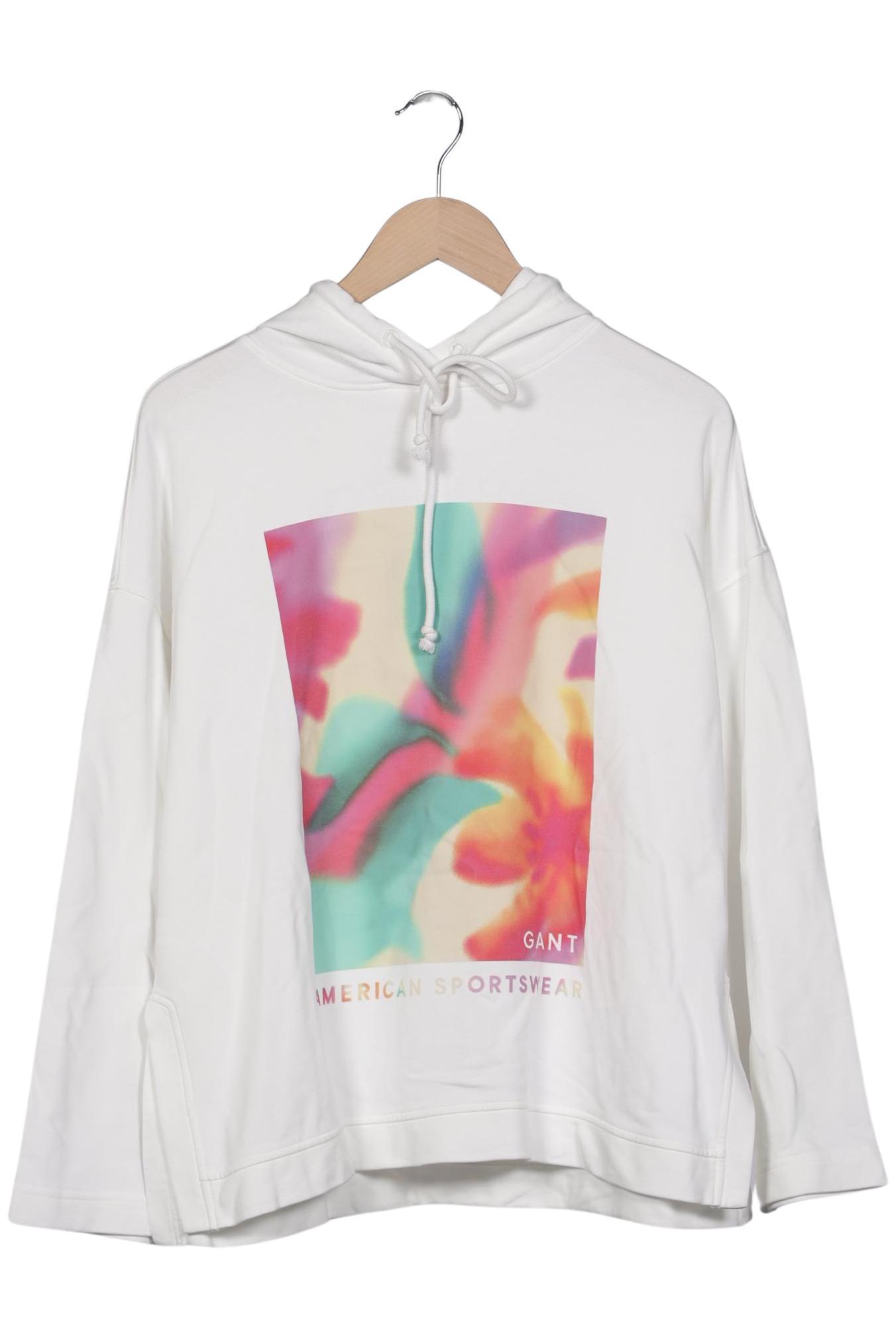 

Gant Damen Kapuzenpullover, weiß, Gr. 44