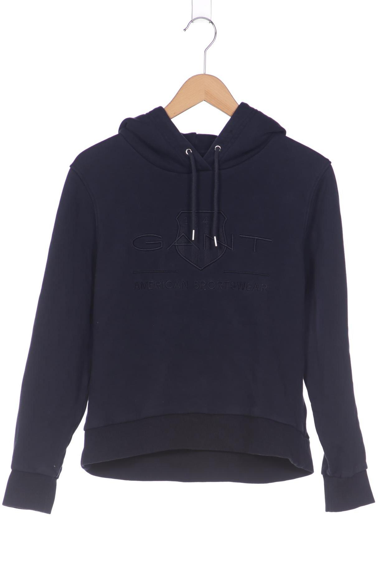 

Gant Damen Kapuzenpullover, marineblau, Gr. 38