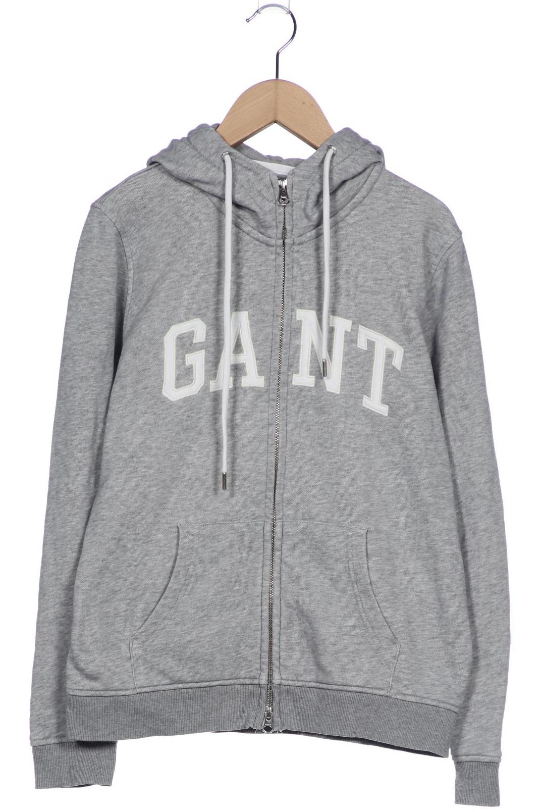

Gant Damen Kapuzenpullover, grau, Gr. 36