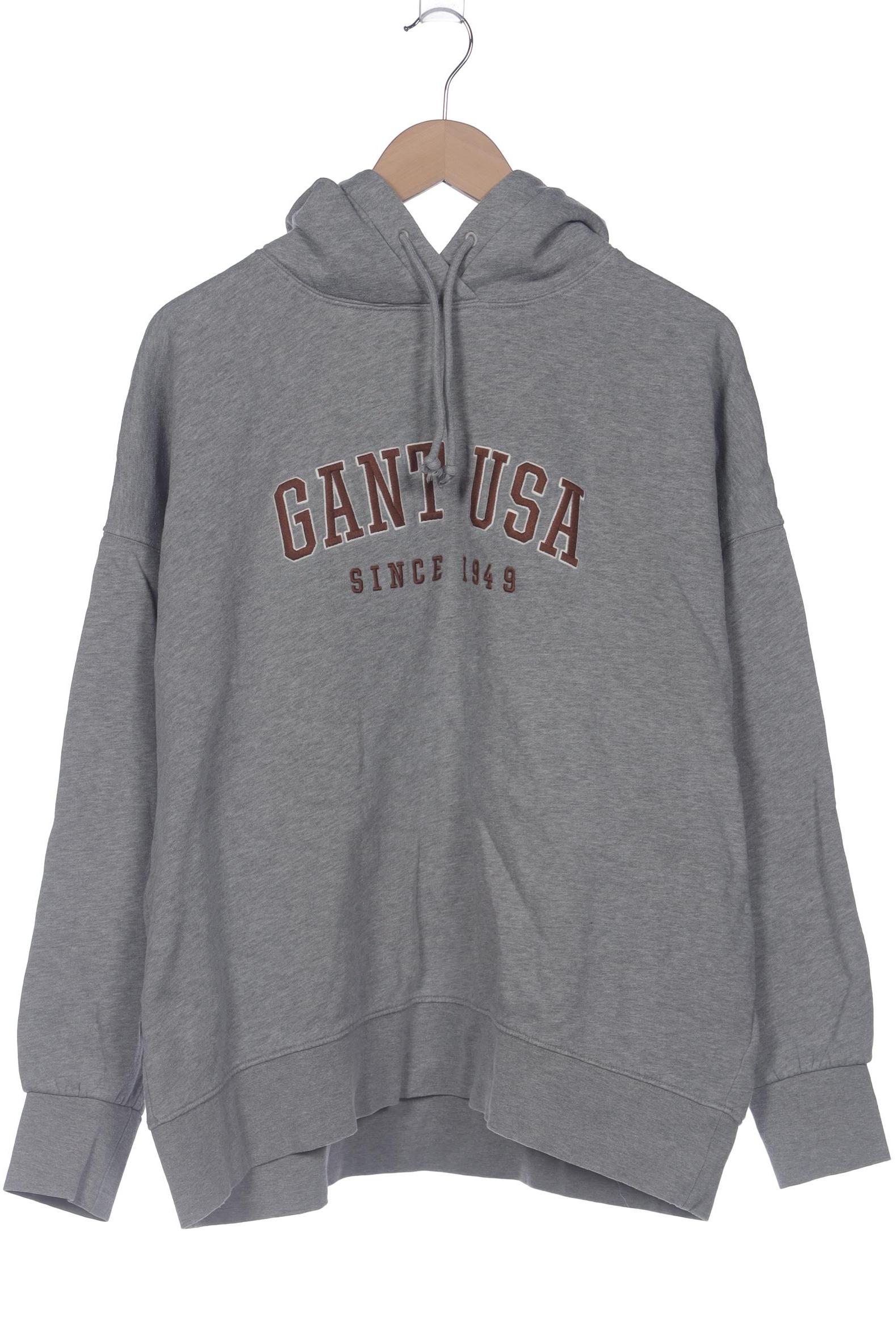 

Gant Damen Kapuzenpullover, grau, Gr. 42