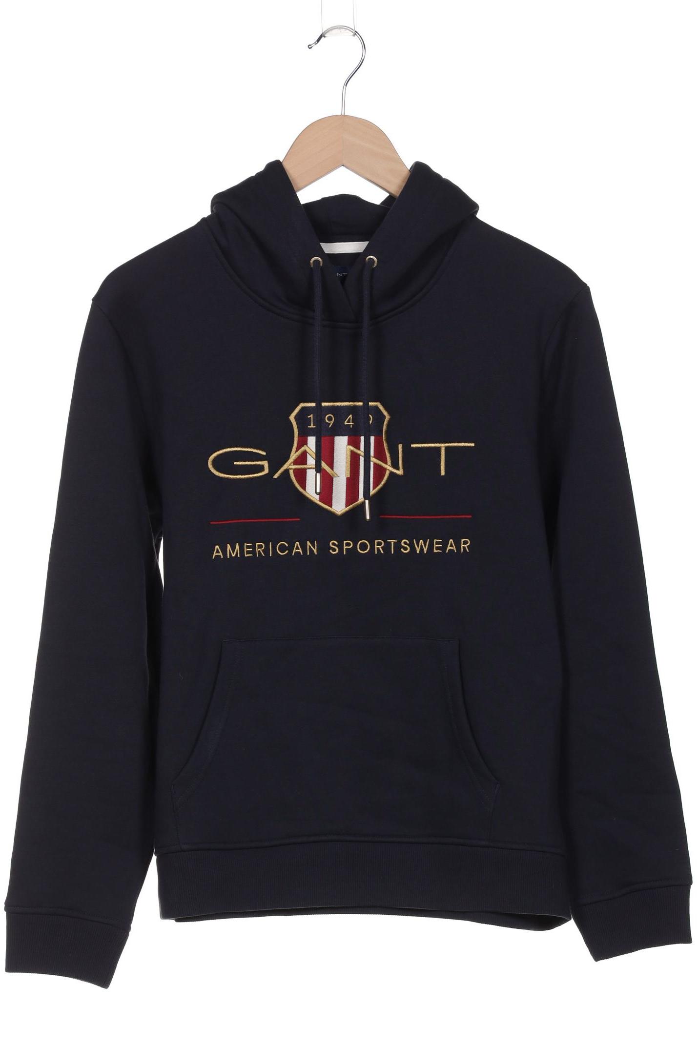 

Gant Damen Kapuzenpullover, marineblau, Gr. 42