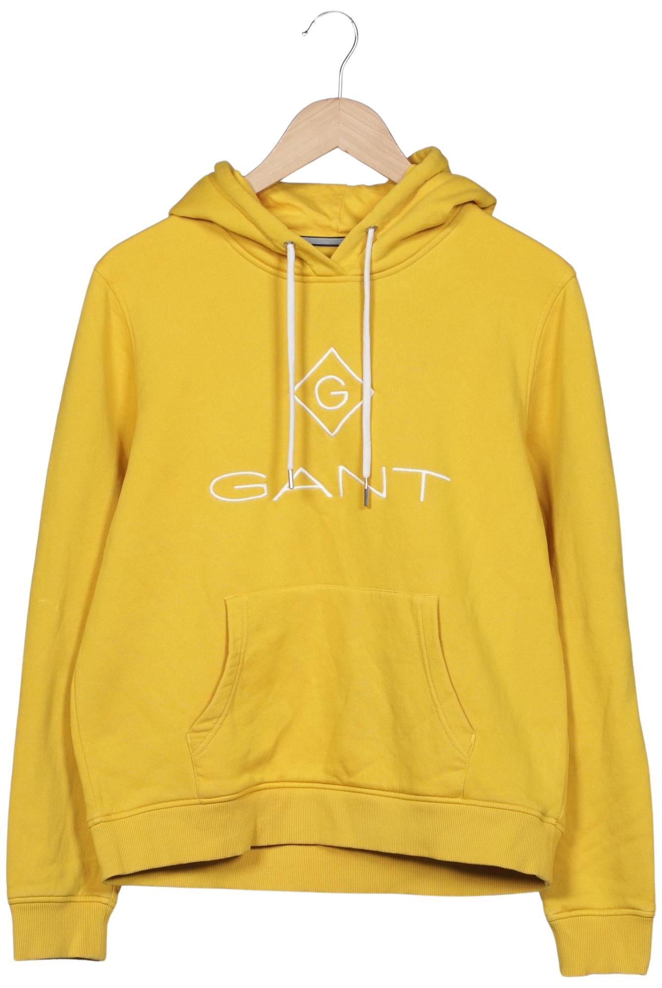 

Gant Damen Kapuzenpullover, gelb, Gr. 42