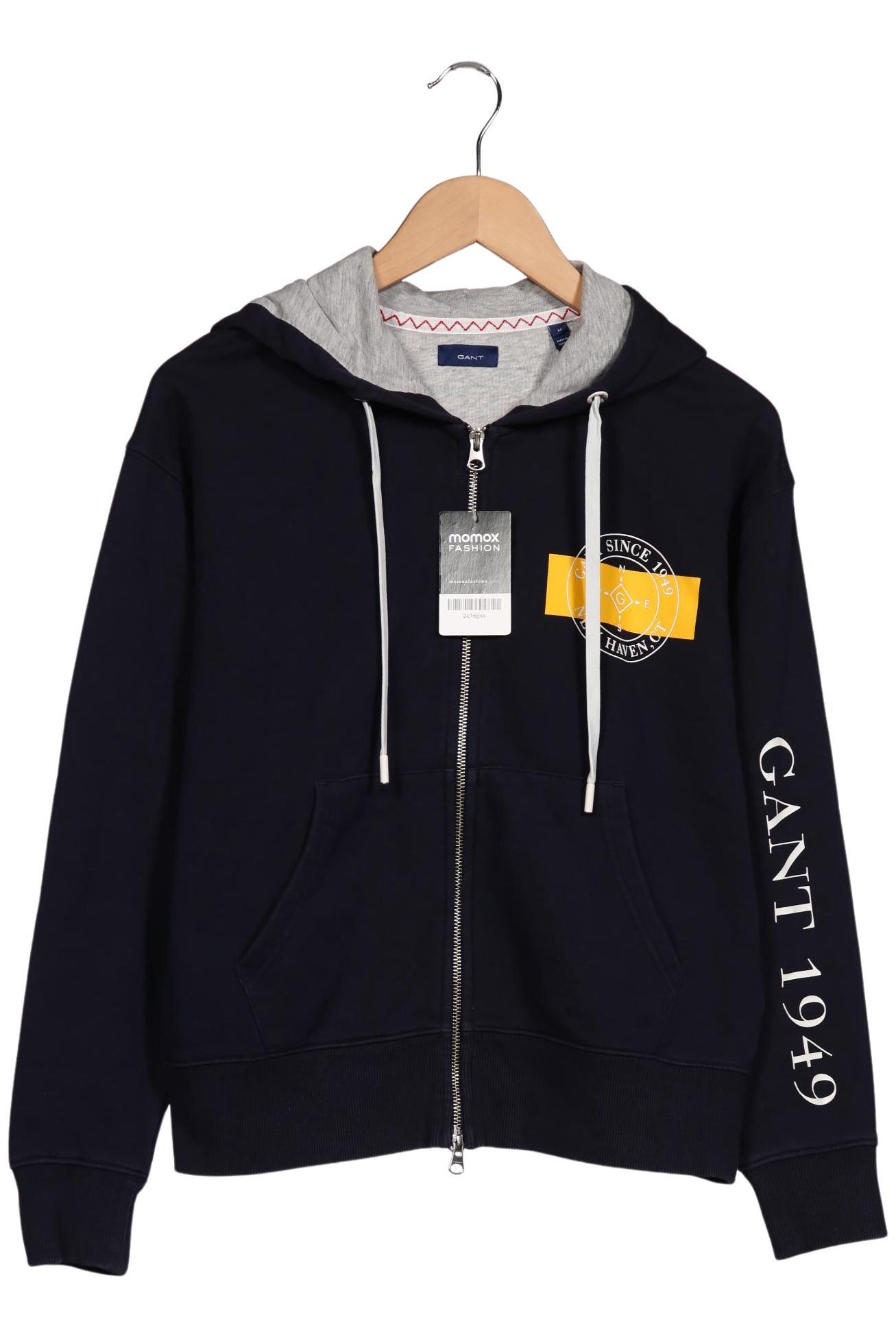 

Gant Damen Kapuzenpullover, marineblau, Gr. 38