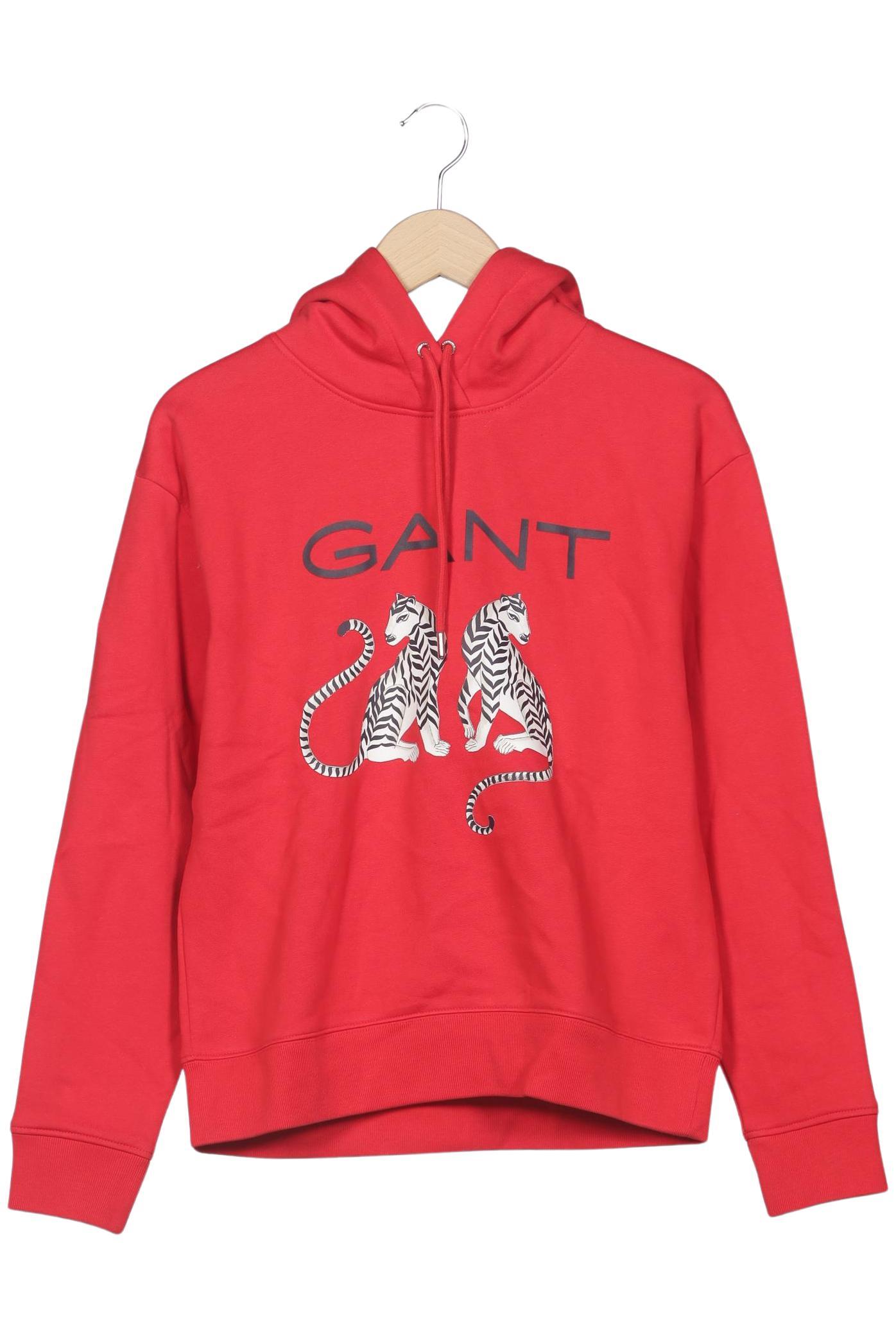 

Gant Damen Kapuzenpullover, rot, Gr. 36