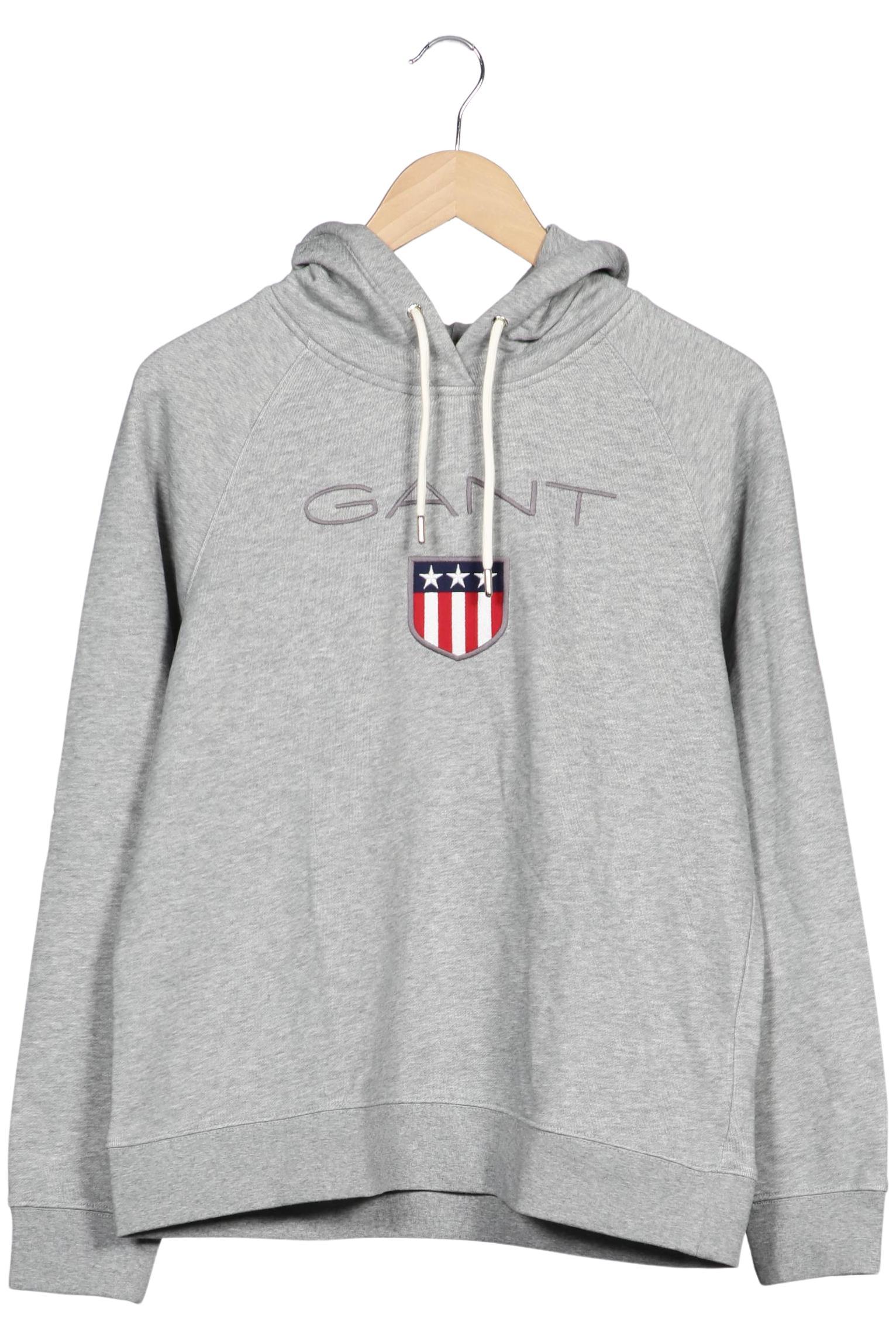 

Gant Damen Kapuzenpullover, grau, Gr. 42