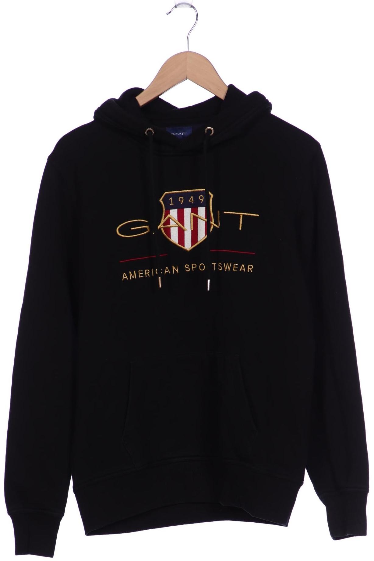 

Gant Damen Kapuzenpullover, schwarz, Gr. 38