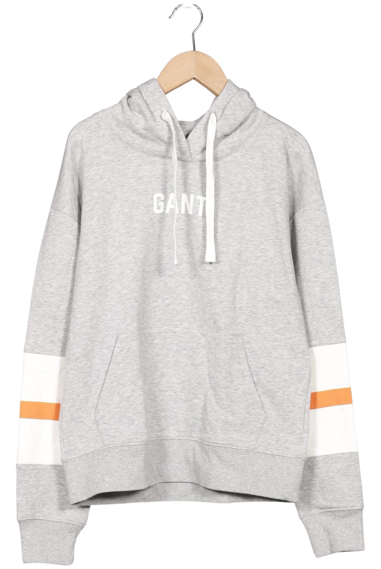 

Gant Damen Kapuzenpullover, grau, Gr. 36