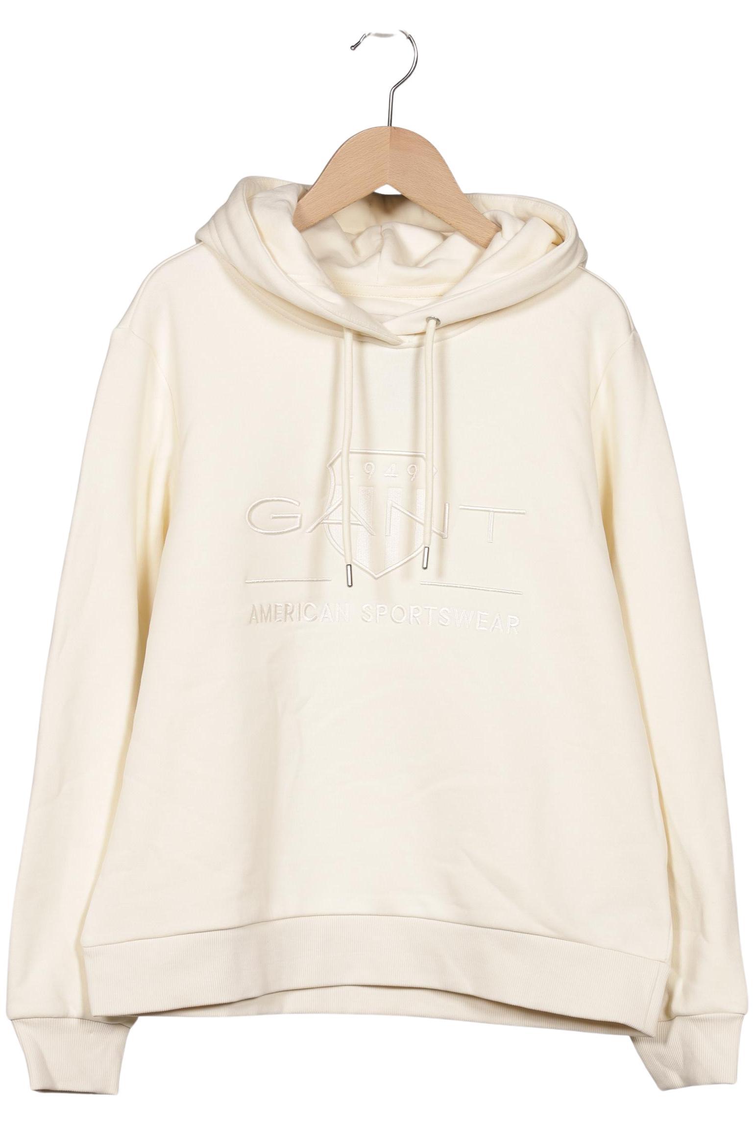 

Gant Damen Kapuzenpullover, cremeweiß, Gr. 38