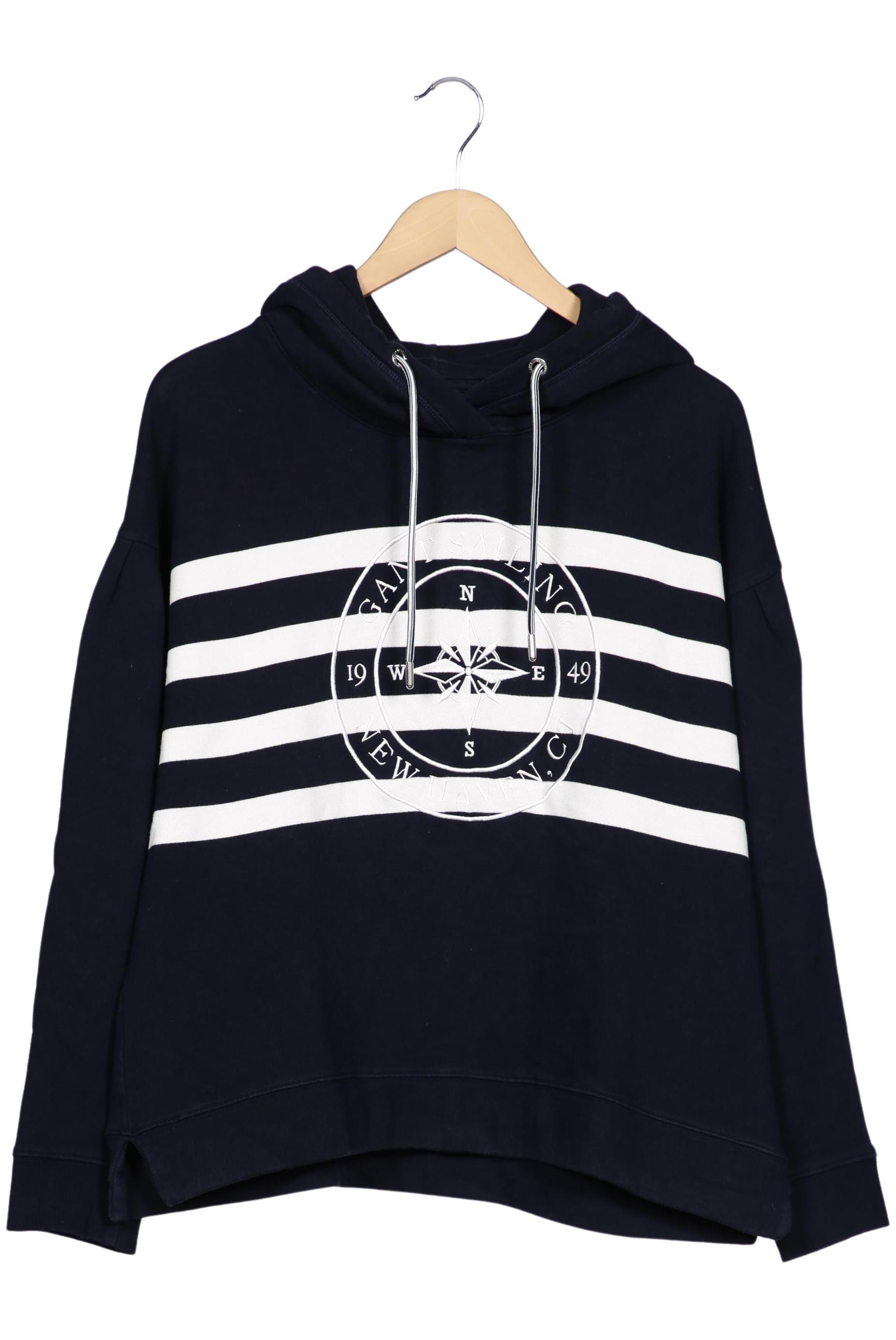

Gant Damen Kapuzenpullover, marineblau, Gr. 44