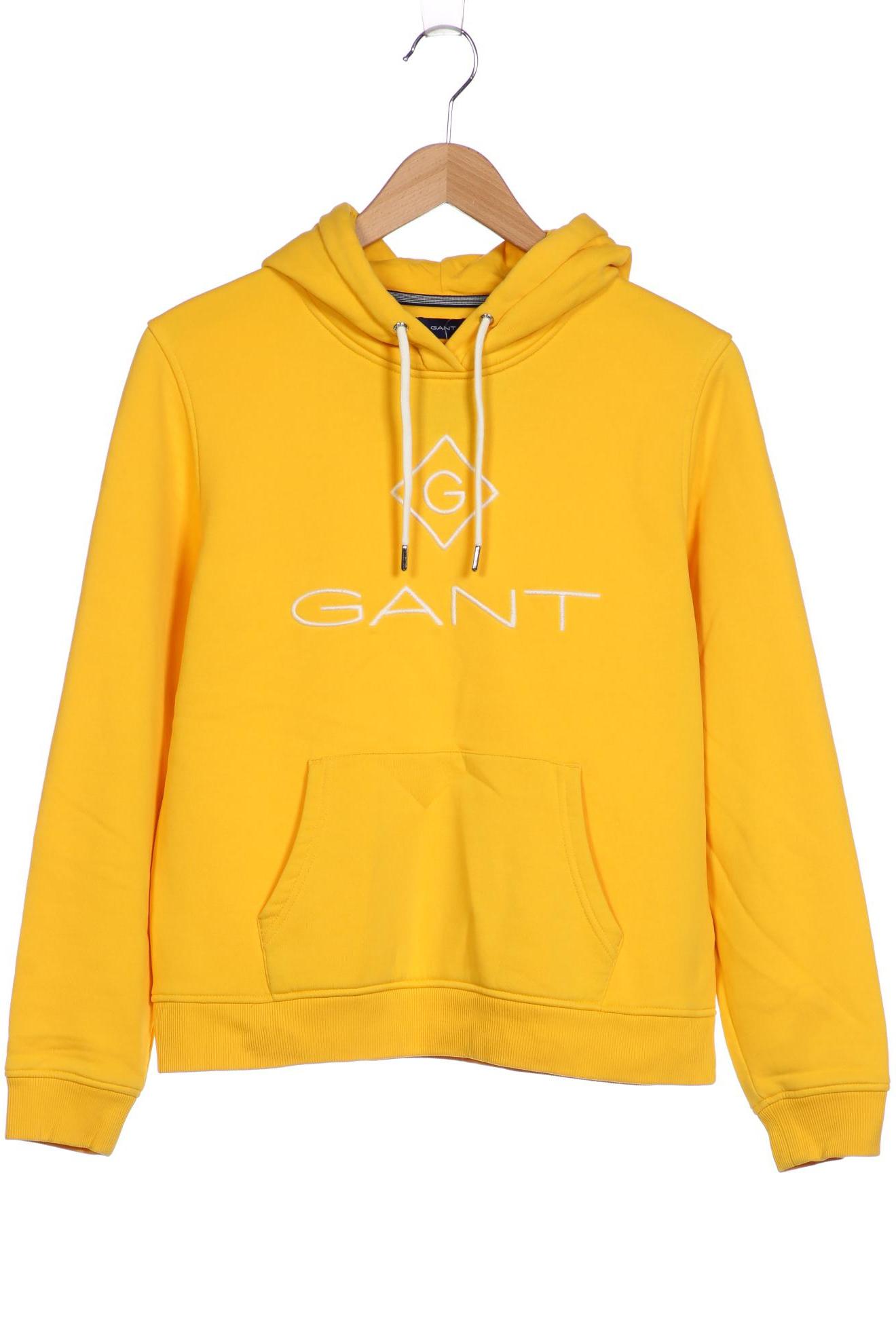 

Gant Damen Kapuzenpullover, gelb, Gr. 38
