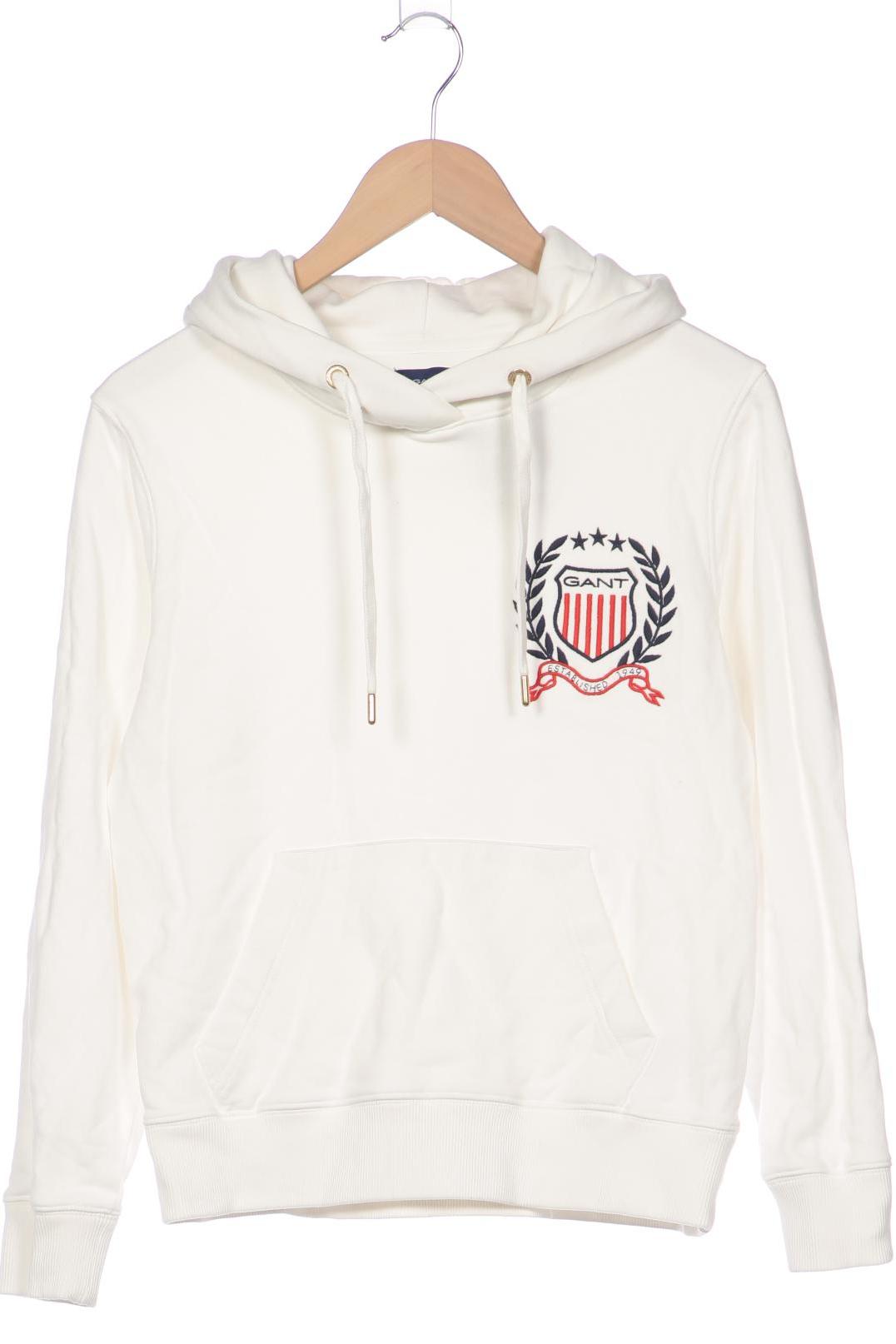 

Gant Damen Kapuzenpullover, weiß, Gr. 38
