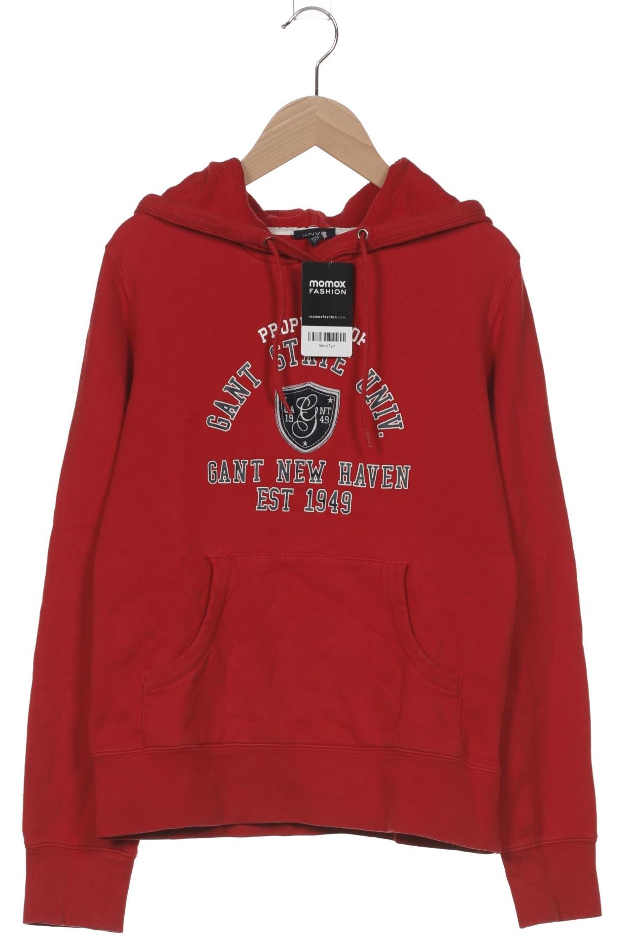 

Gant Damen Kapuzenpullover, rot, Gr. 34